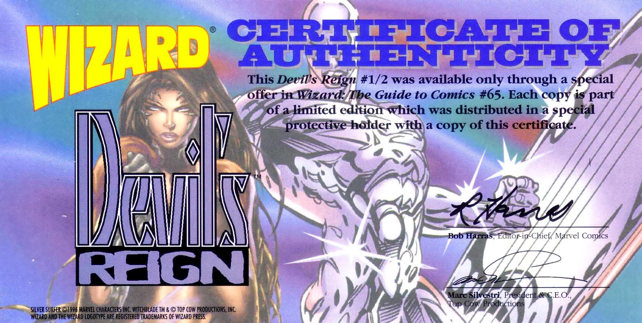 Read online Devil's Reign 1/2: Silver Surfer/Witchblade comic -  Issue # Full - 17