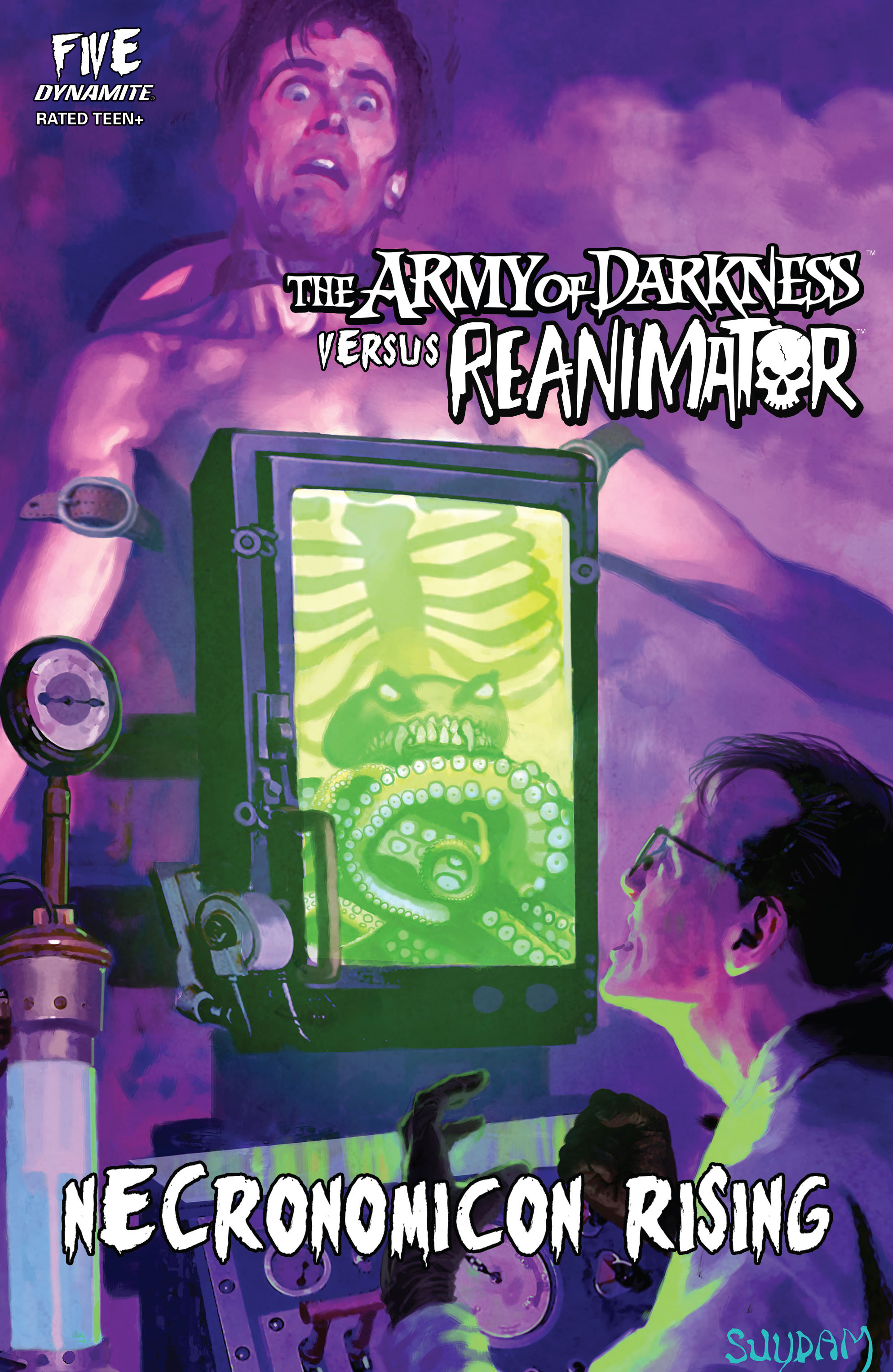 Read online Army of Darkness Vs. Reanimator: Necronomicon Rising comic -  Issue #5 - 3