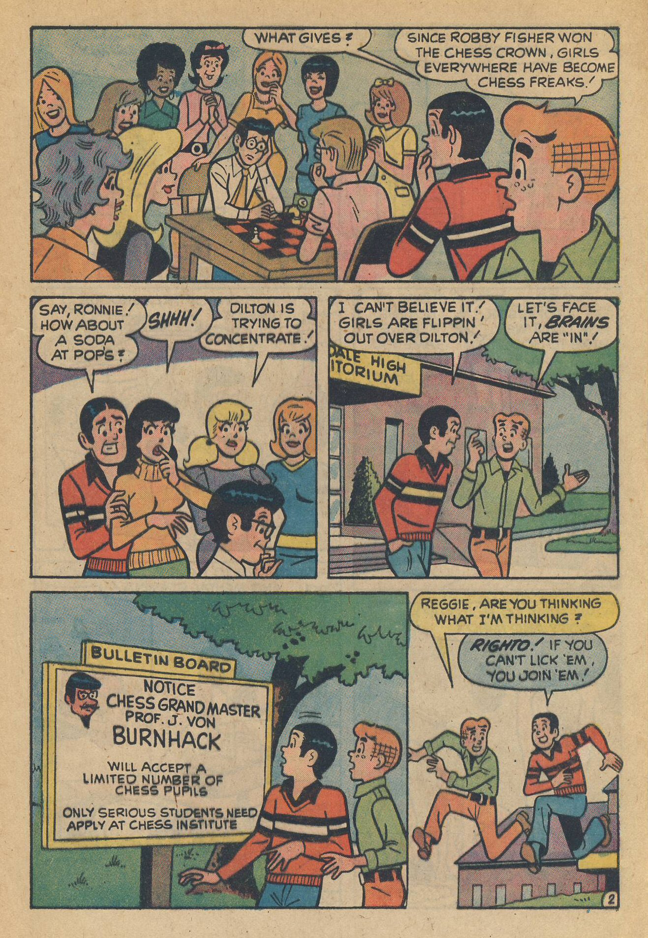 Read online Reggie and Me (1966) comic -  Issue #64 - 21