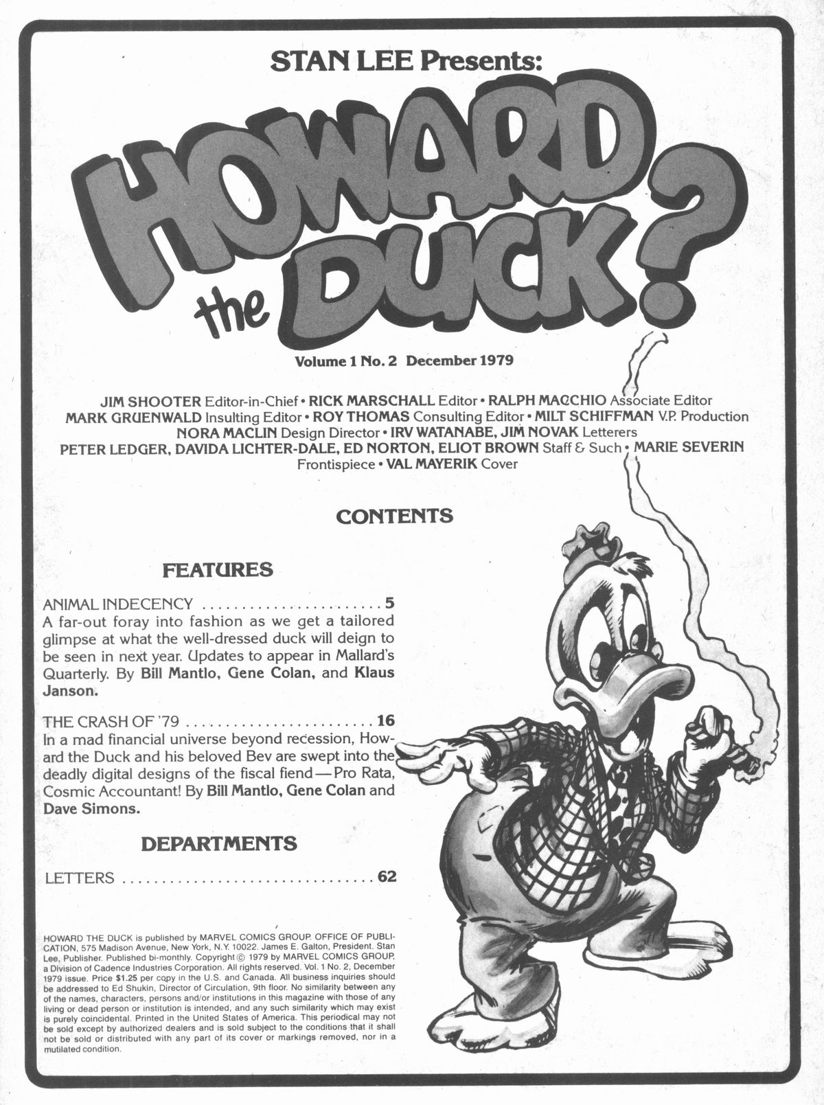 Read online Howard the Duck (1979) comic -  Issue #2 - 3