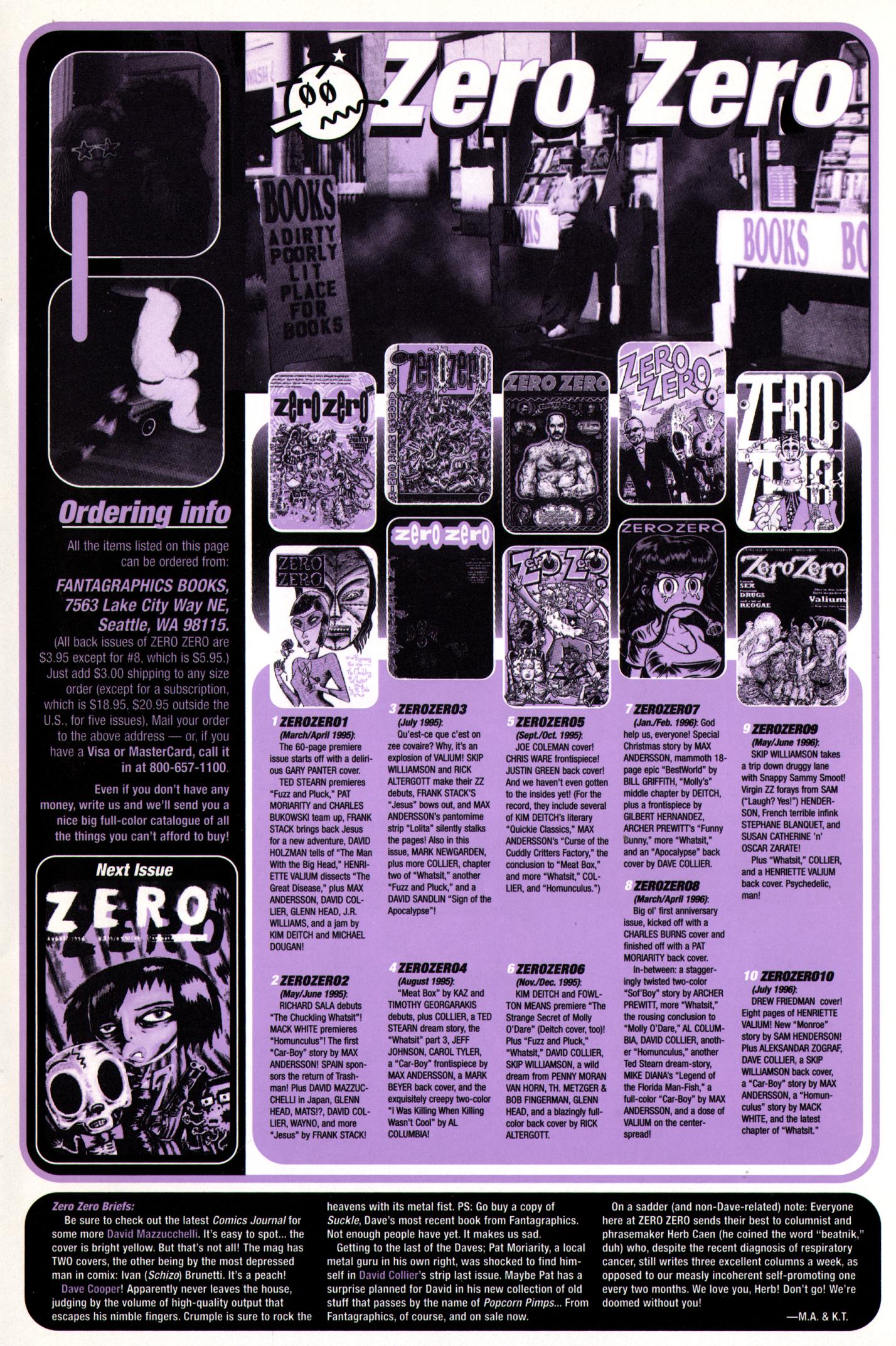 Read online Zero Zero comic -  Issue #11 - 43
