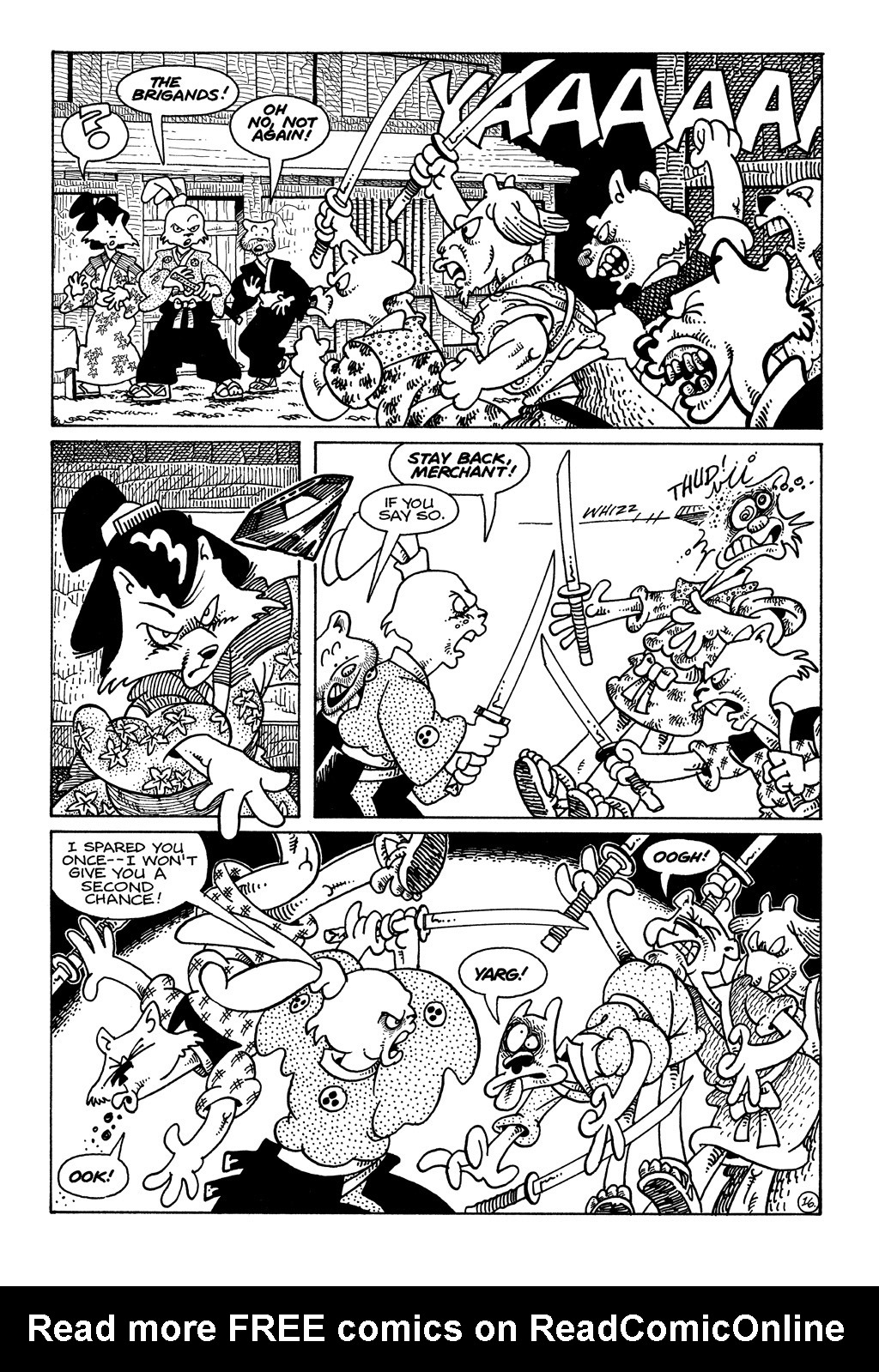 Read online Usagi Yojimbo (1987) comic -  Issue #32 - 17