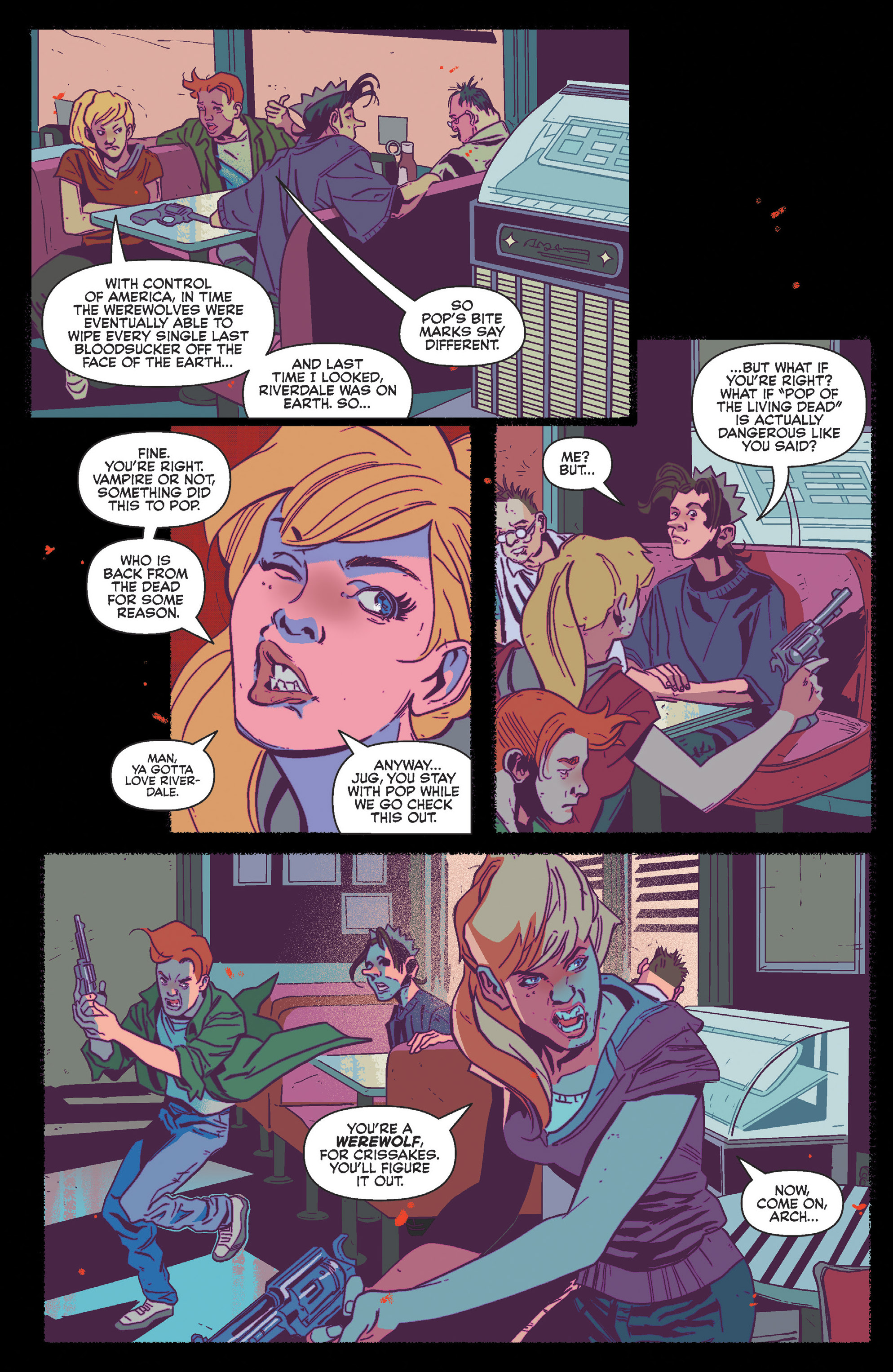 Read online Jughead the Hunger vs. Vampironica comic -  Issue # _TPB - 41