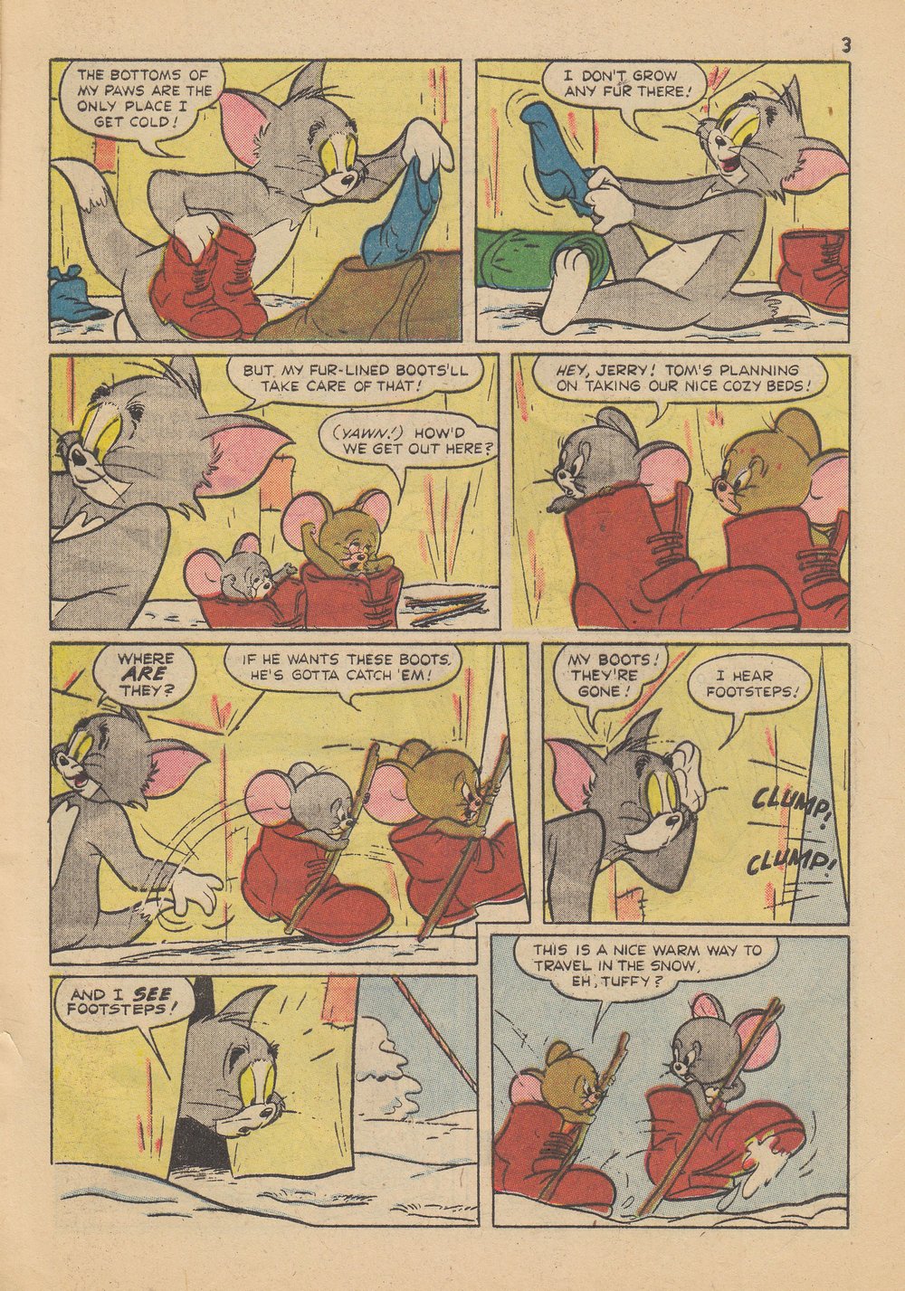 Read online M.G.M.'s Tom and Jerry's Winter Fun comic -  Issue #4 - 6