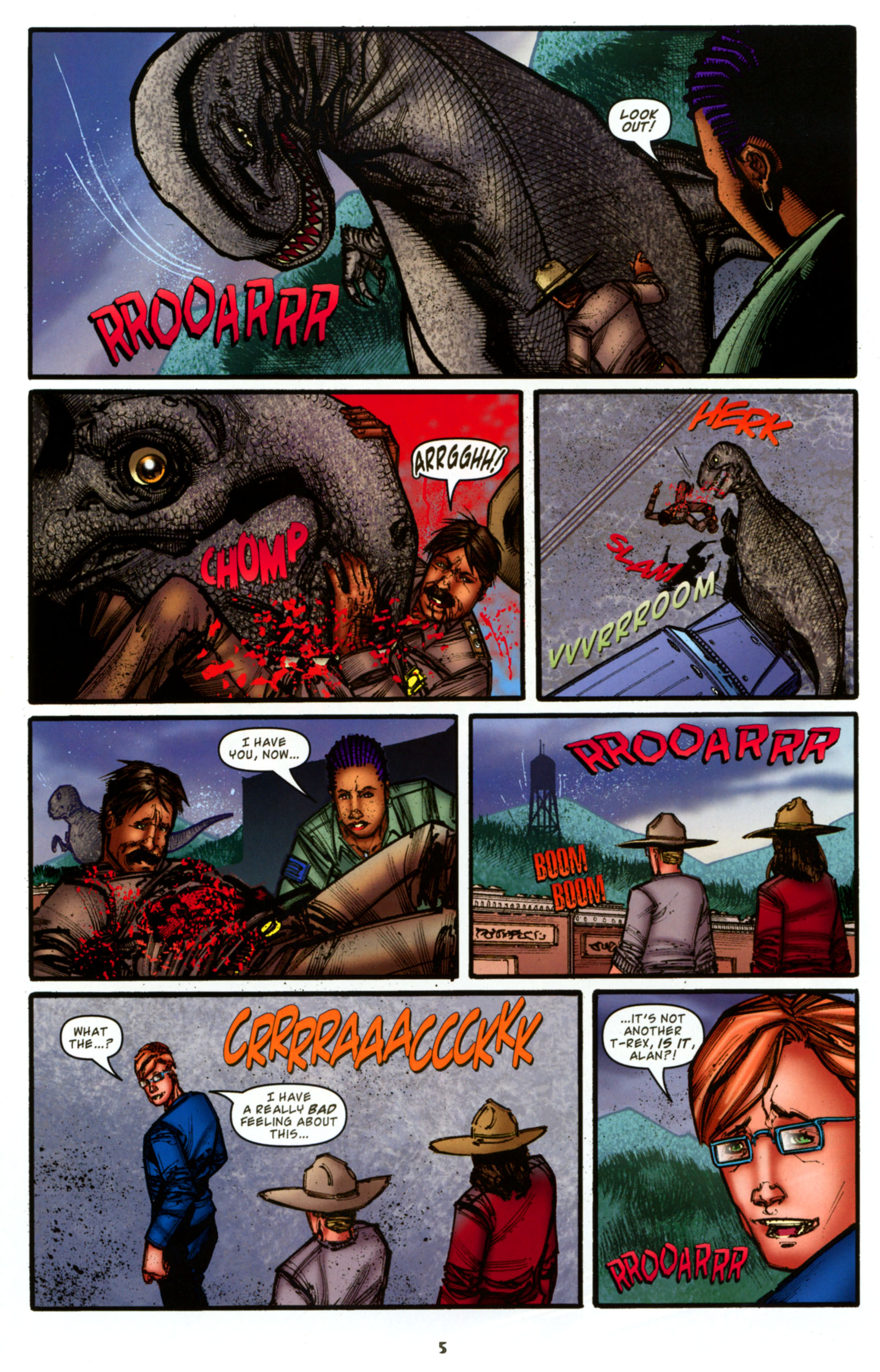 Read online Jurassic Park (2010) comic -  Issue #5 - 7