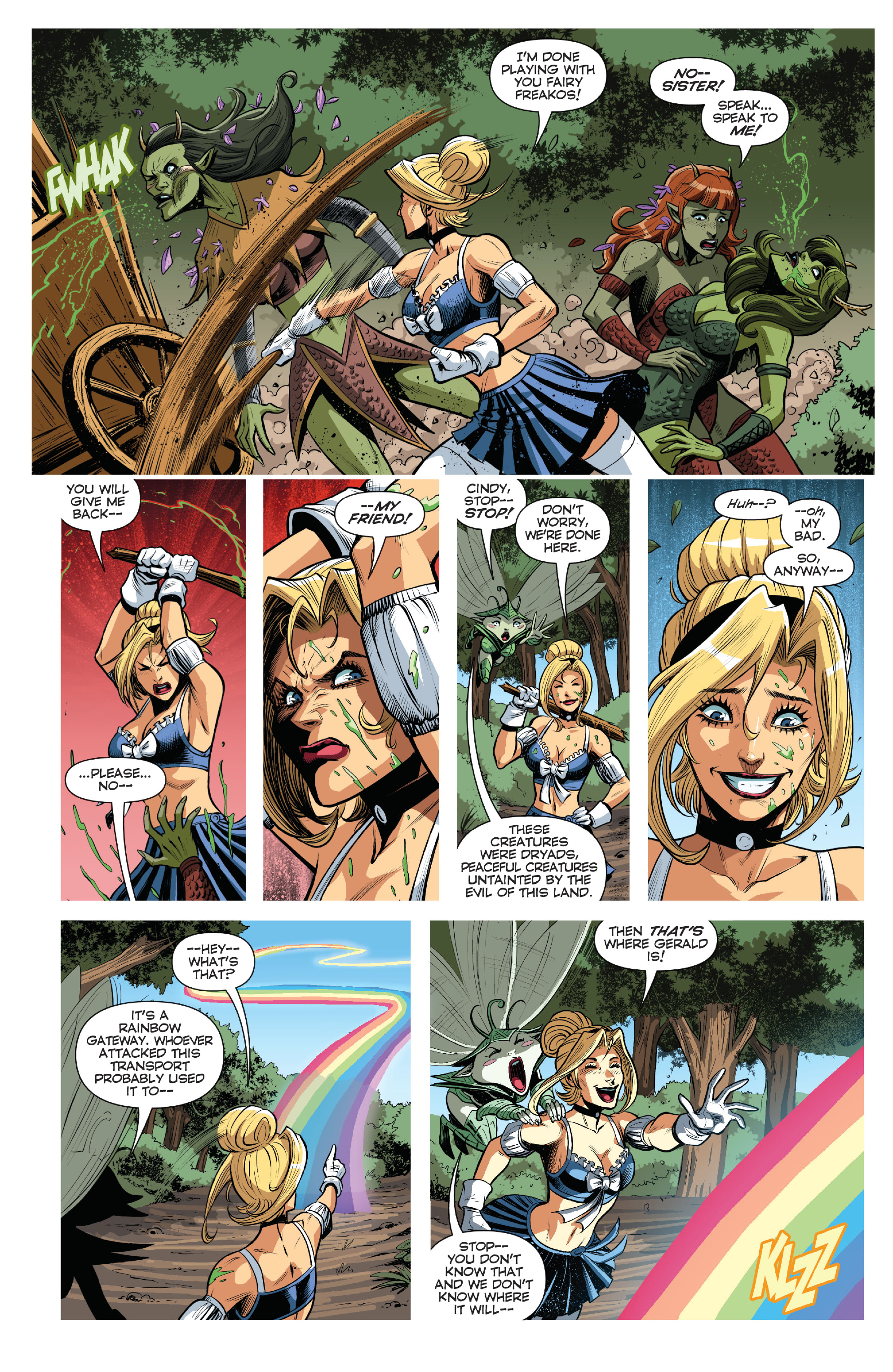 Read online Grimm Universe Presents Quarterly: Cinderella Fairy World Massacre comic -  Issue # Full - 47