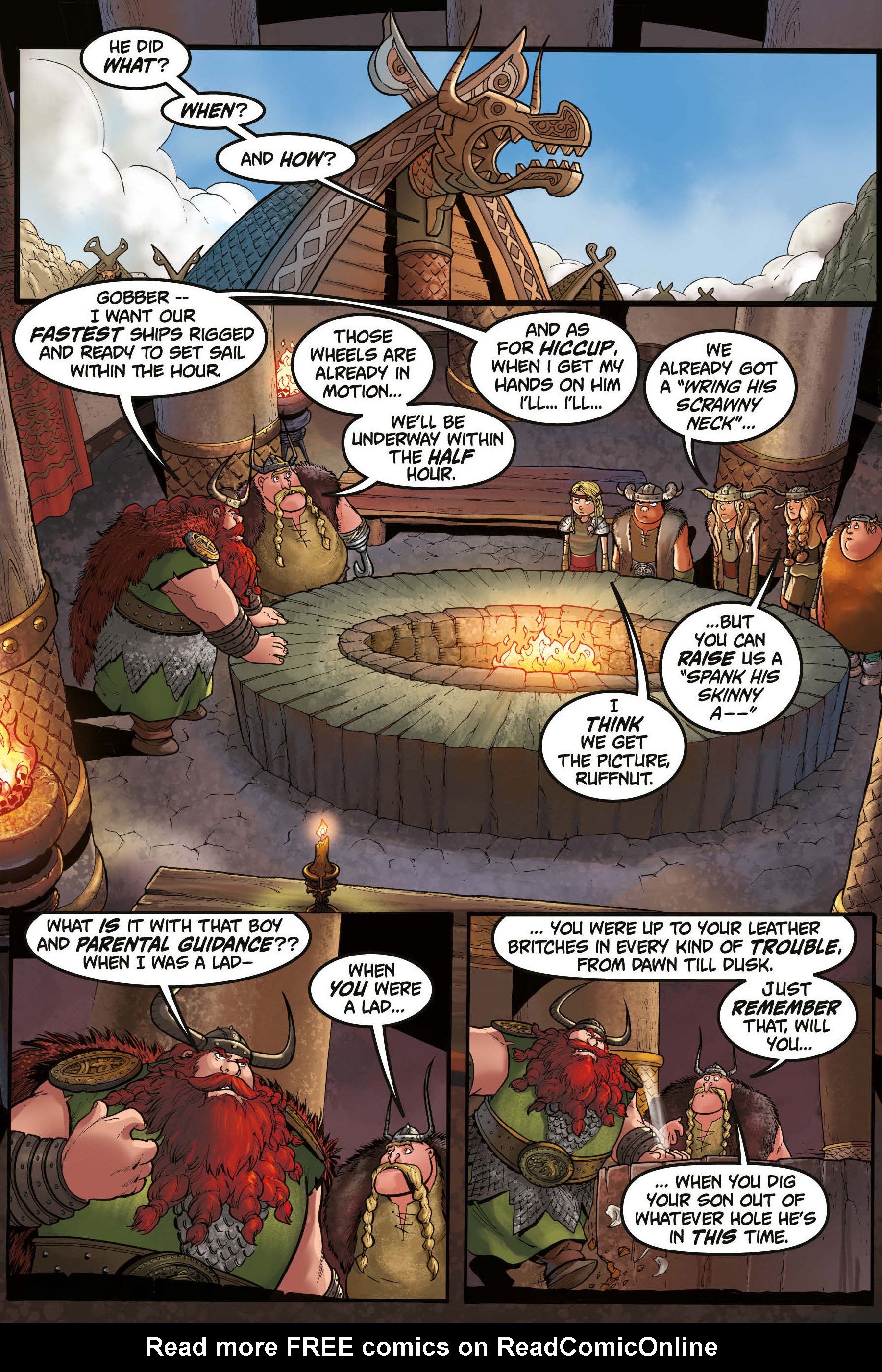 Read online DreamWorks Dragons: Riders of Berk comic -  Issue #1 - 37