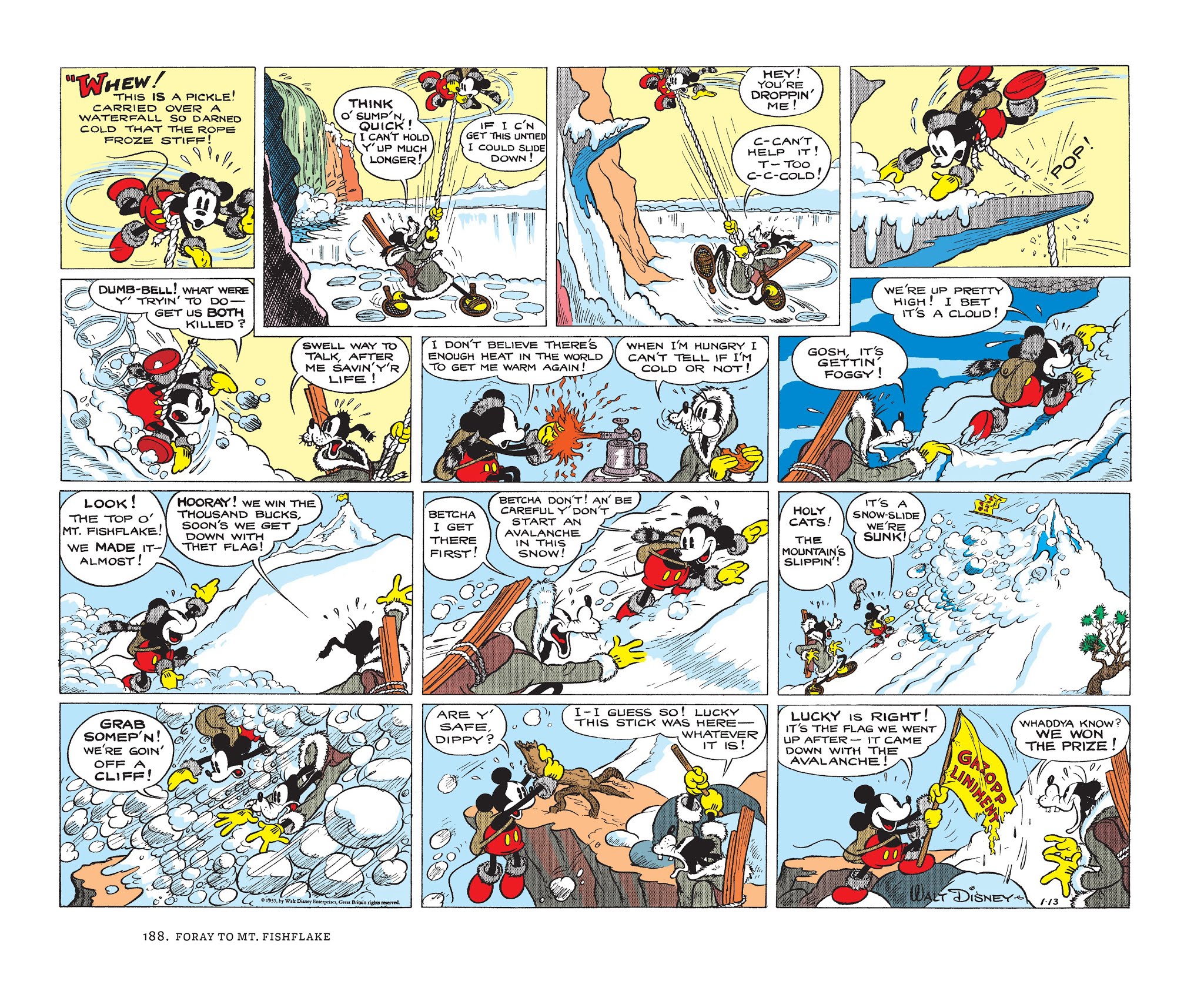 Read online Walt Disney's Mickey Mouse Color Sundays comic -  Issue # TPB 1 (Part 2) - 88