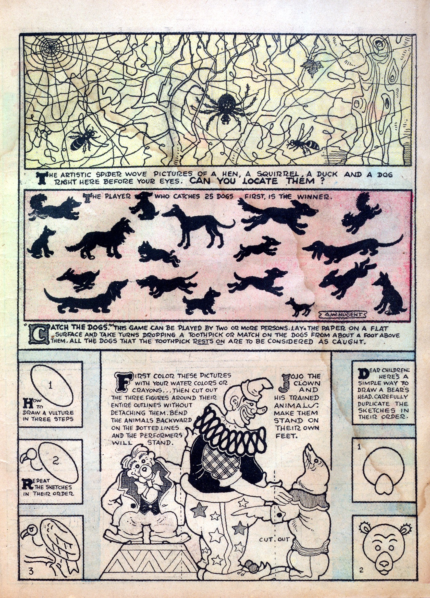 Read online Famous Funnies comic -  Issue #1 - 19