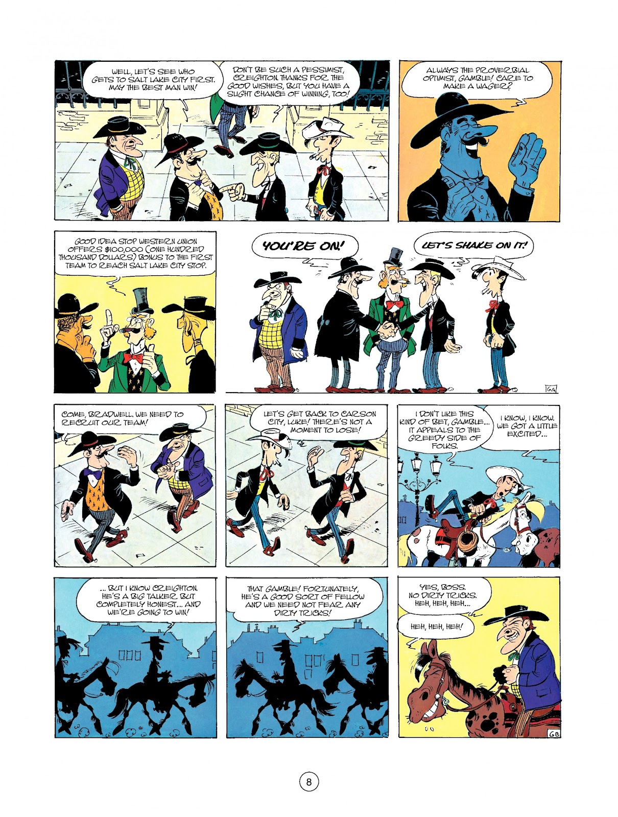 A Lucky Luke Adventure issue 35 - Page 8