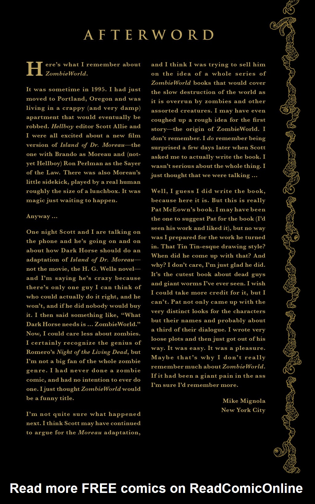Read online Zombie World: Champion of the Worms comic -  Issue # TPB - 74