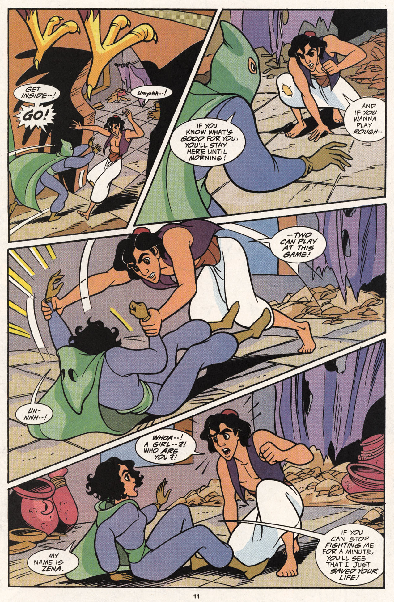 Read online Disney's Aladdin comic -  Issue #6 - 13