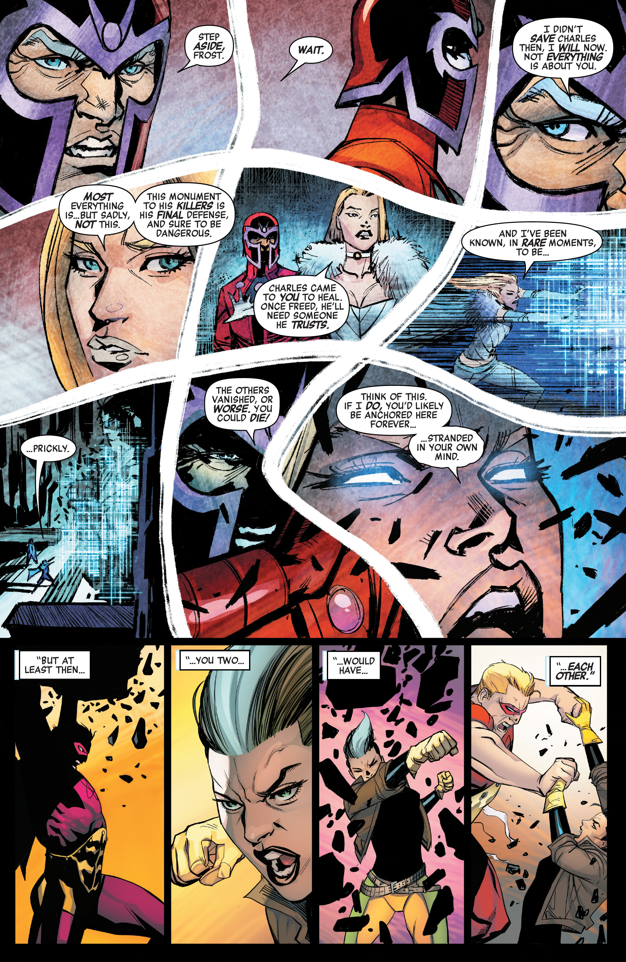 Read online Heroes Reborn: One-Shots comic -  Issue # Magneto & the Mutant Force - 21