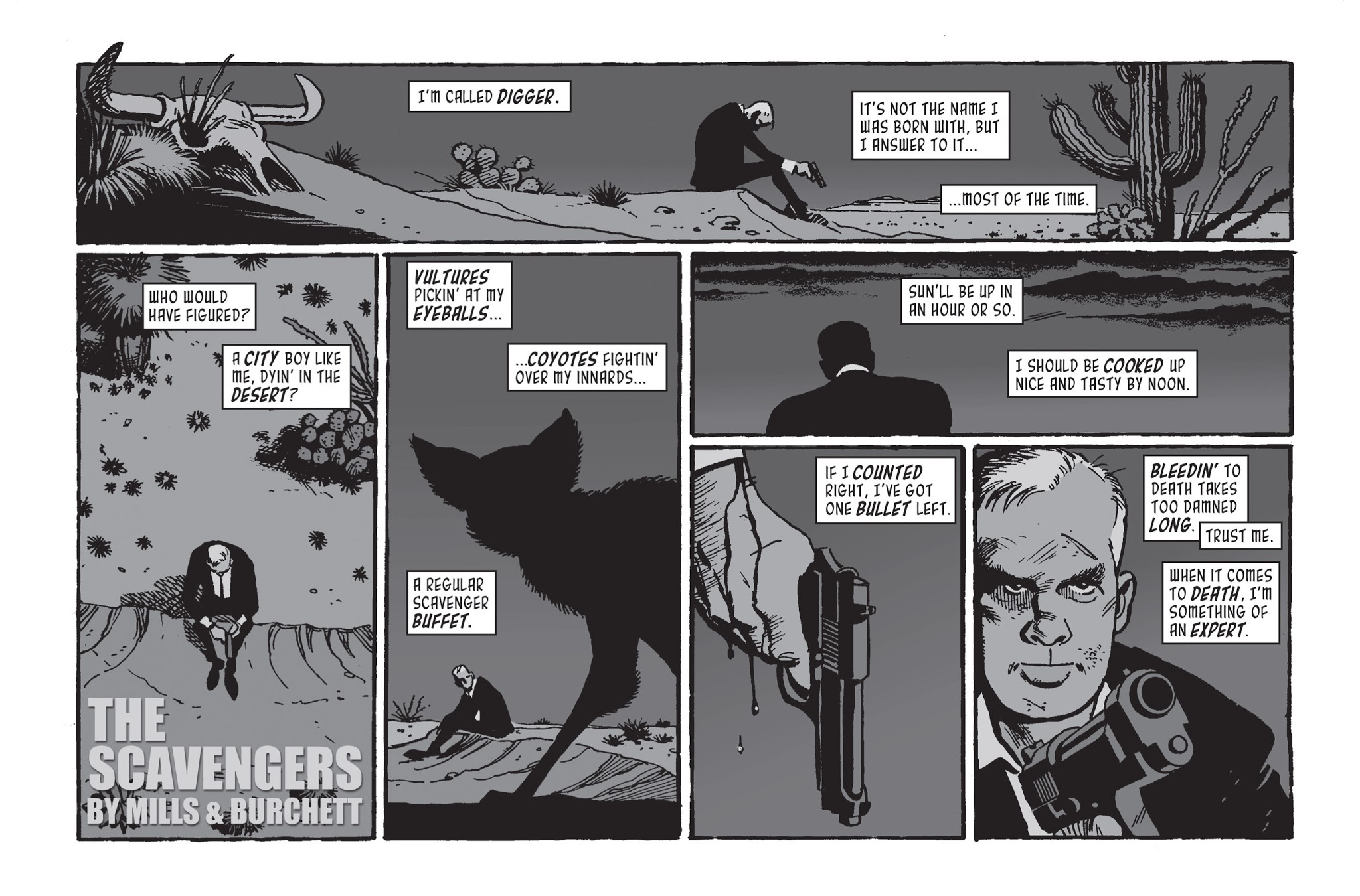 Read online Gravedigger comic -  Issue #3 - 3