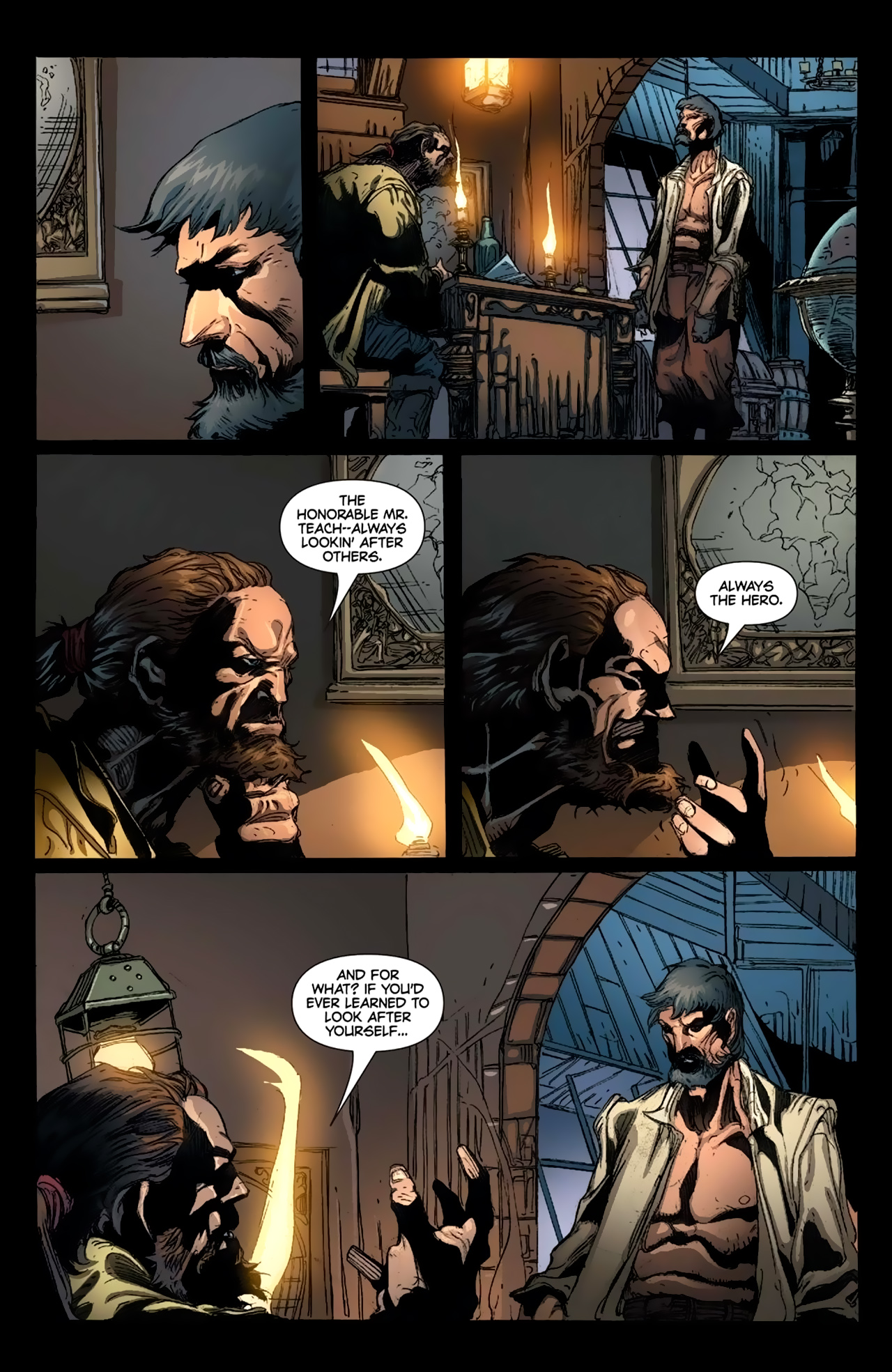 Read online Blackbeard: Legend of the Pyrate King comic -  Issue #1 - 13