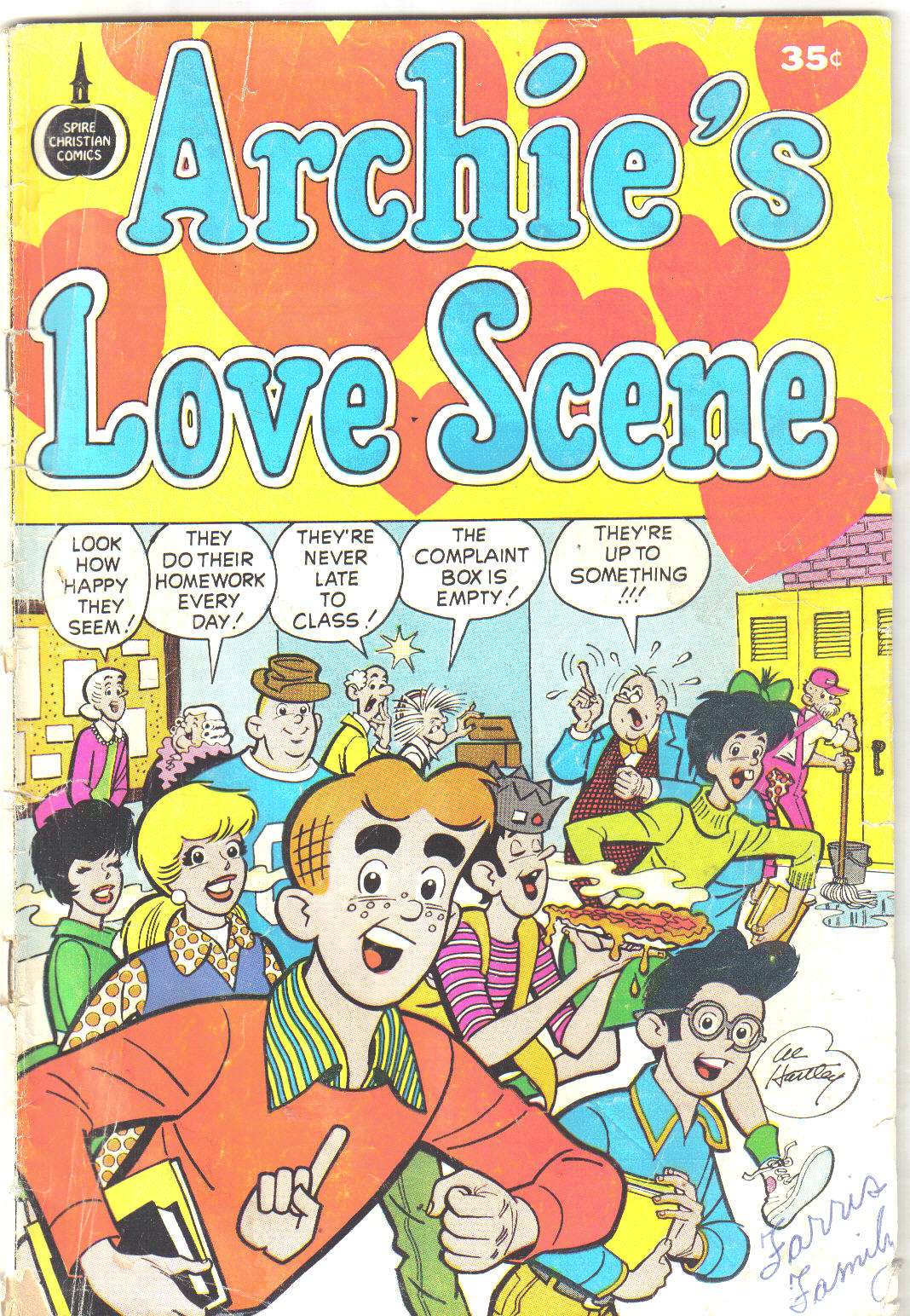 Archie's Love Scene issue Full - Page 1