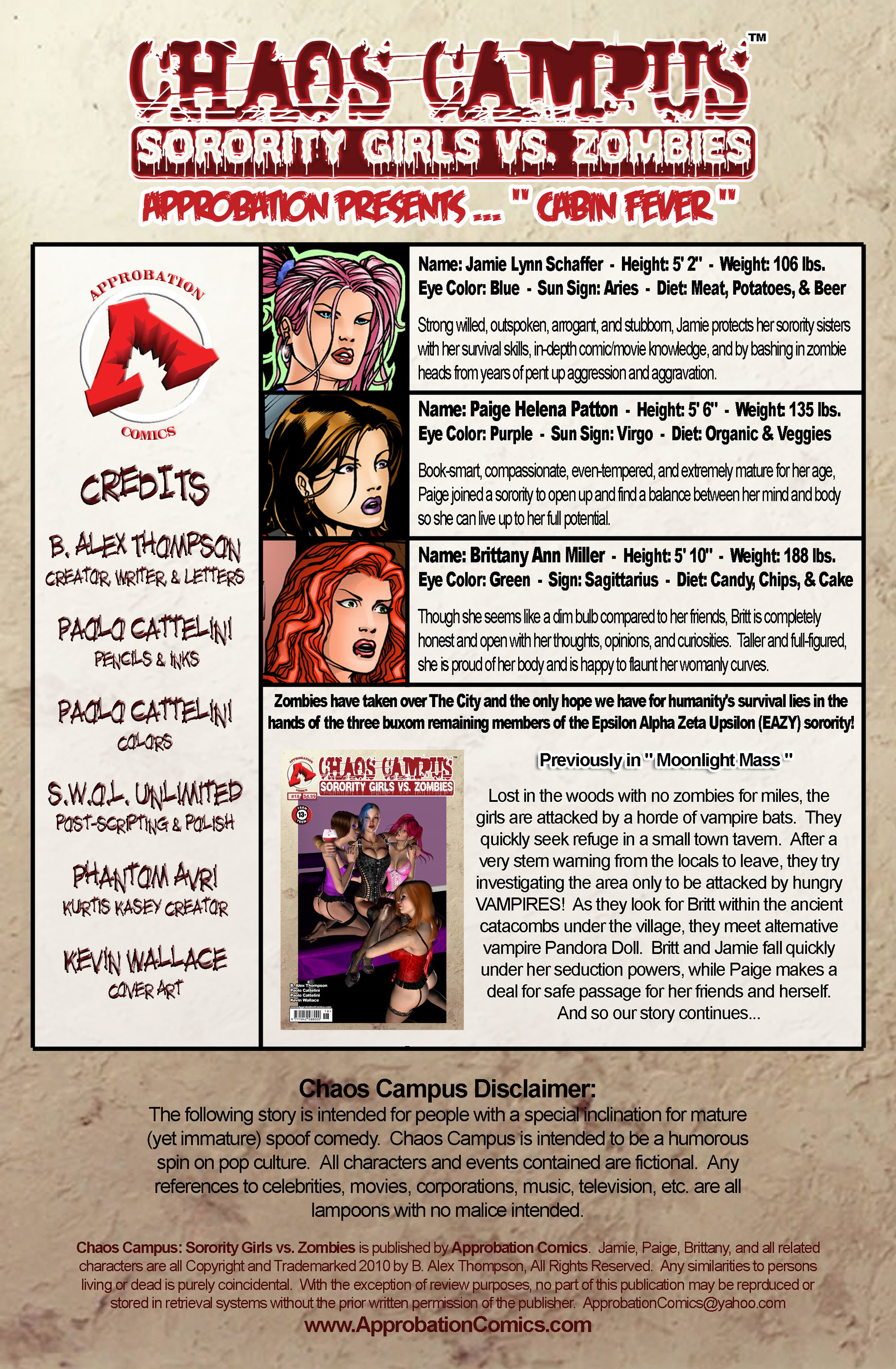 Read online Chaos Campus: Sorority Girls Vs. Zombies comic -  Issue #19 - 2