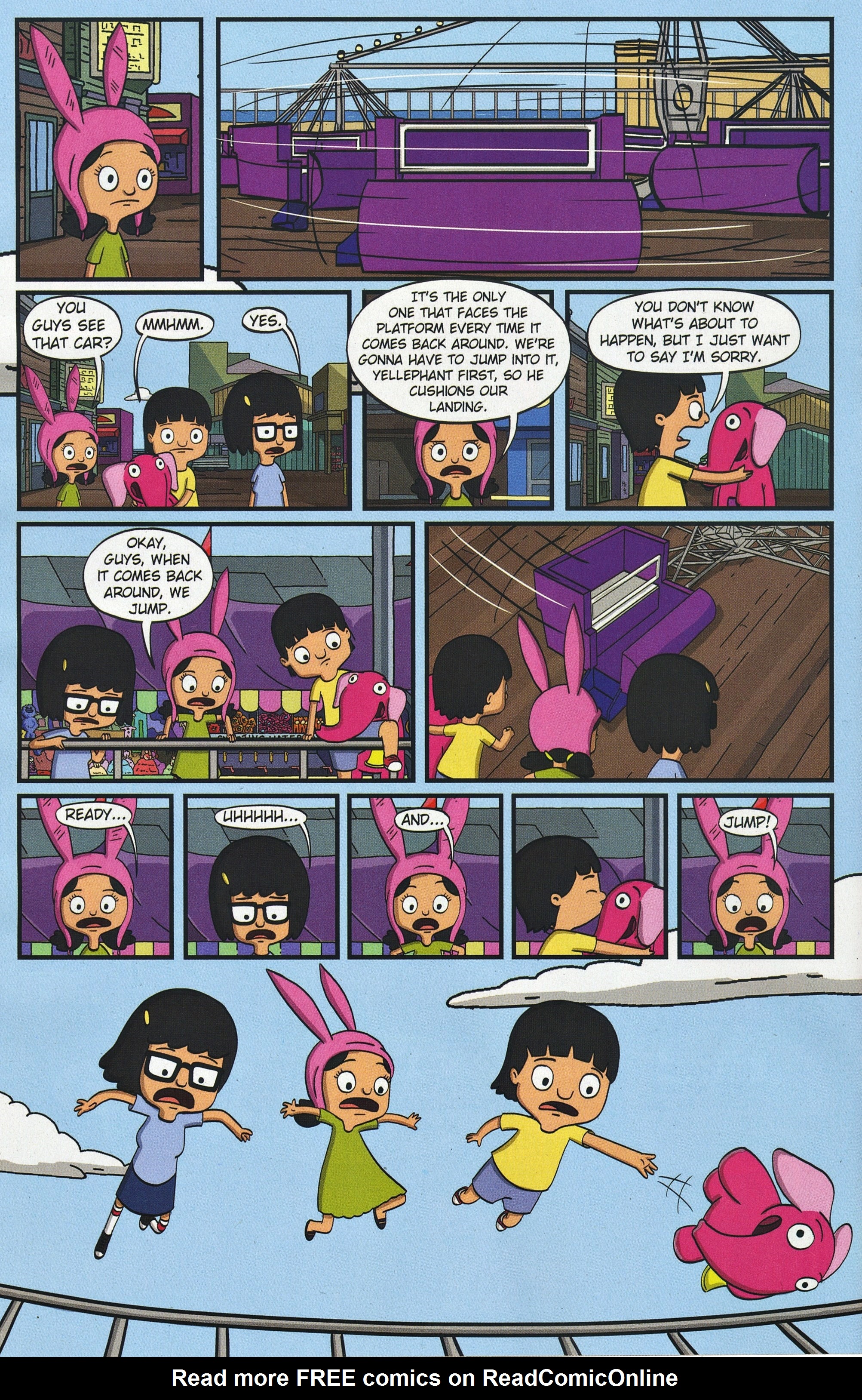 Read online Free Comic Book Day 2019 comic -  Issue # Bob's Burgers - 14