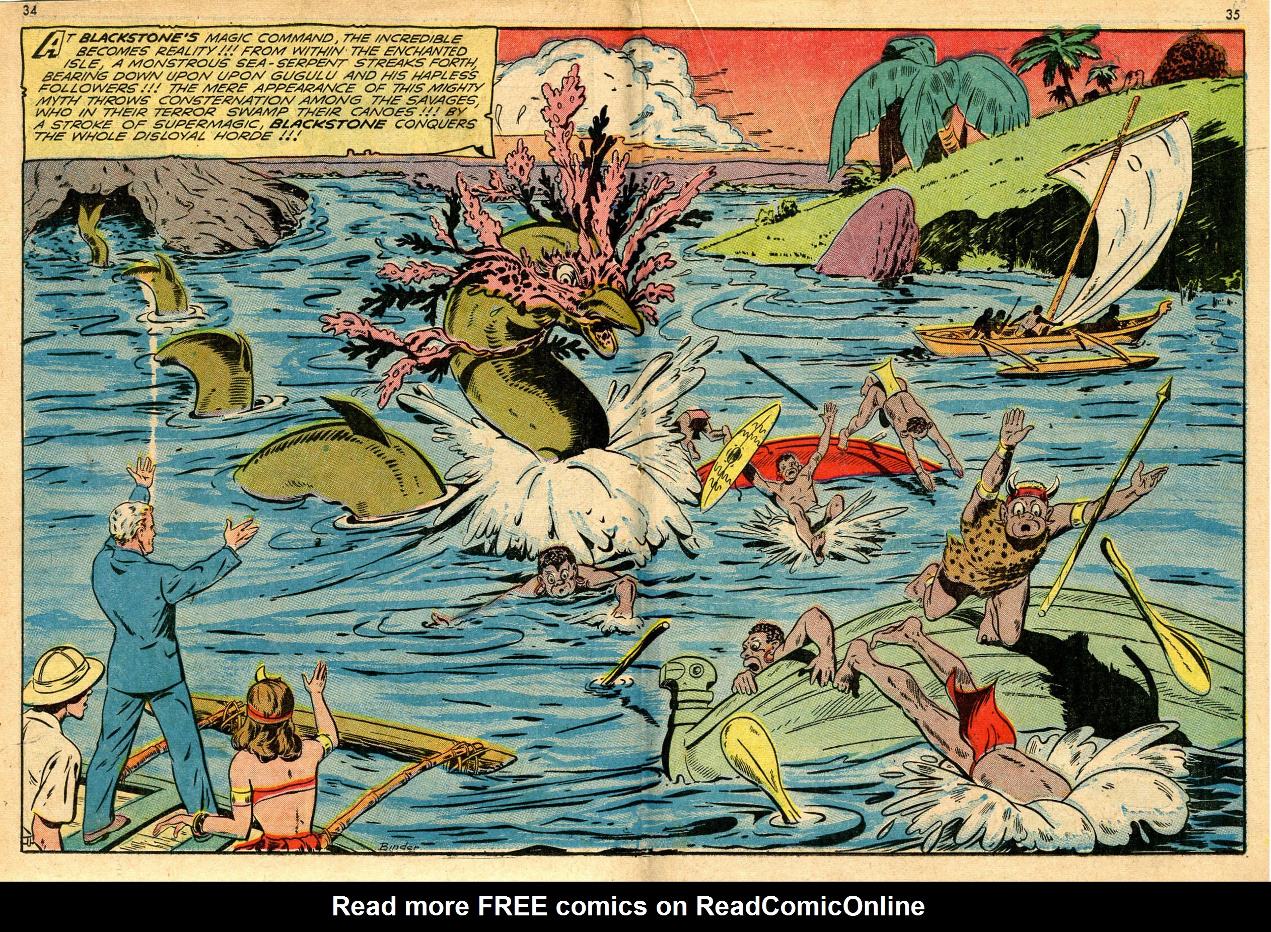 Read online Super-Magician Comics comic -  Issue #16 - 34