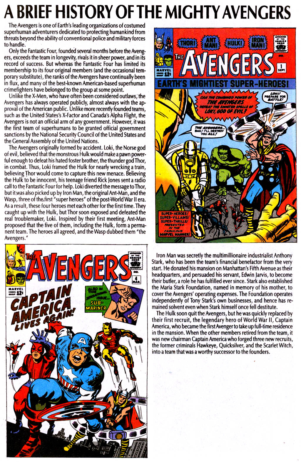Read online The Avengers Log comic -  Issue # Full - 3