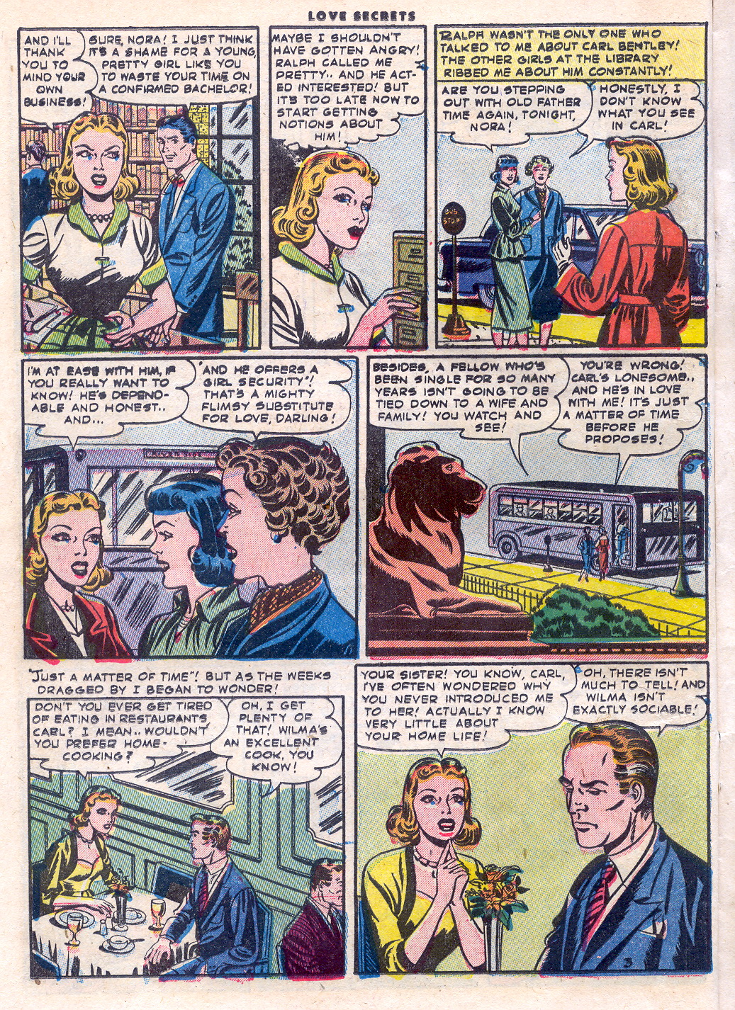 Read online Love Secrets (1953) comic -  Issue #35 - 14