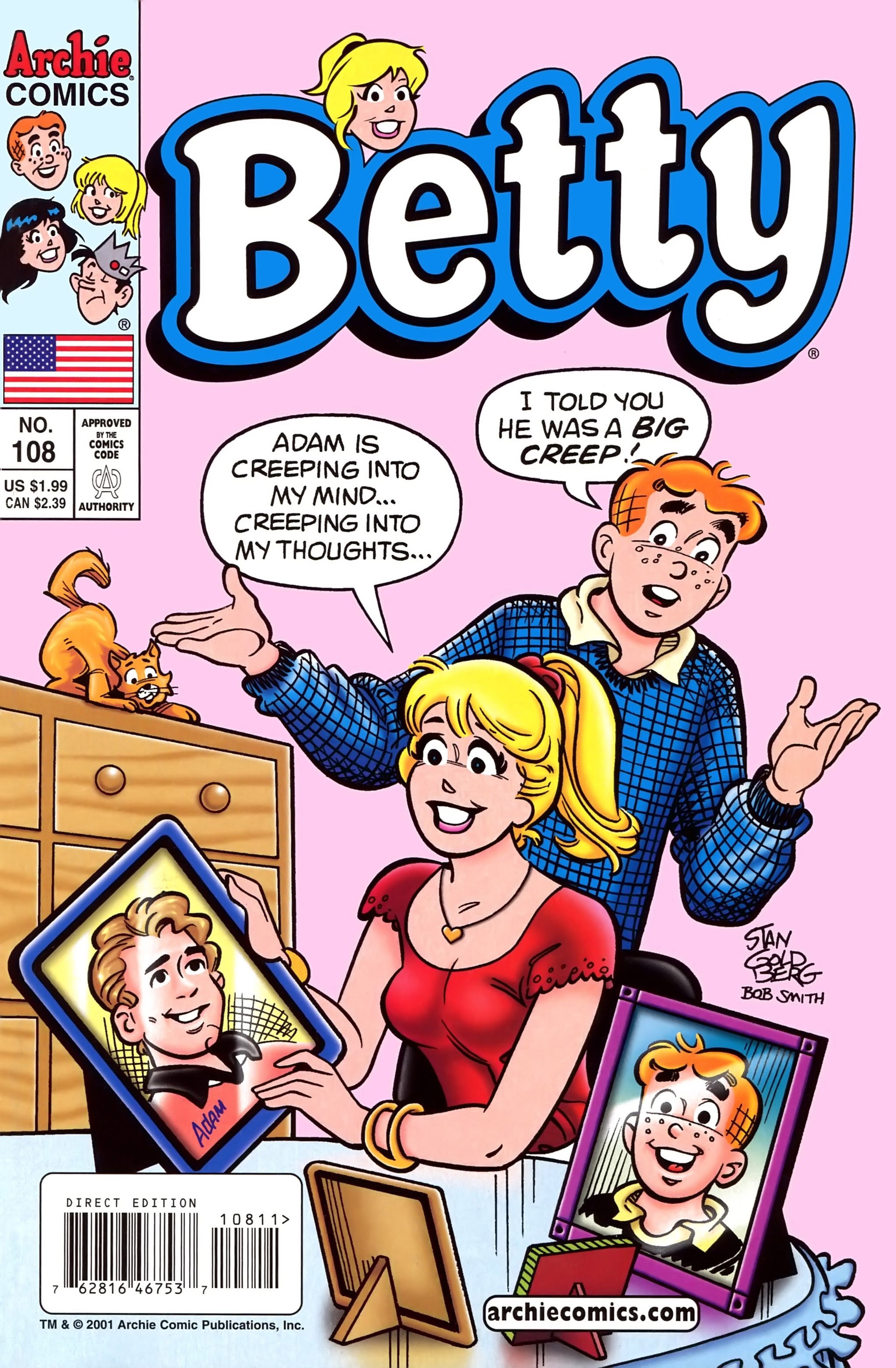 Read online Betty comic -  Issue #108 - 1
