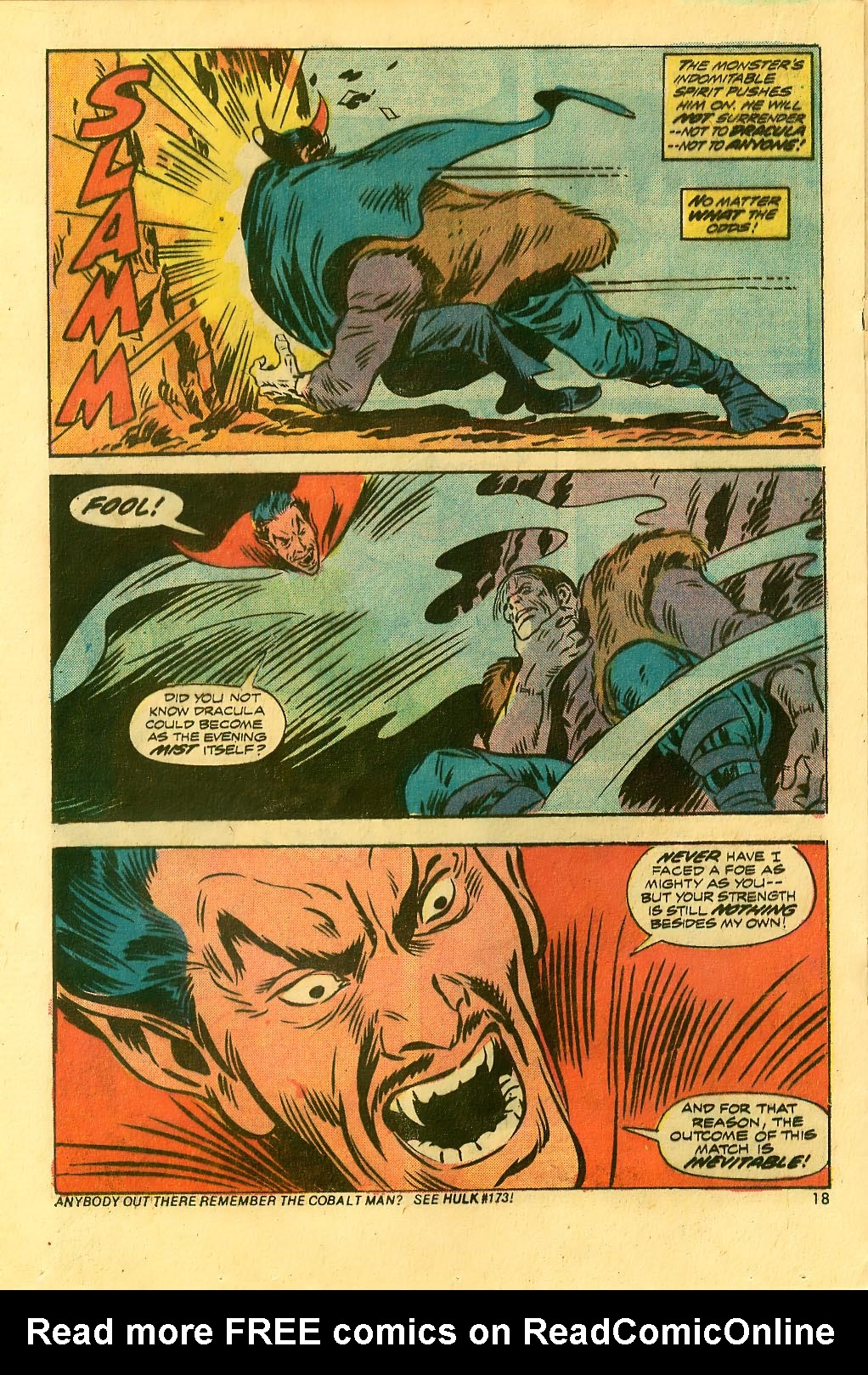 Read online Frankenstein (1973) comic -  Issue #9 - 13