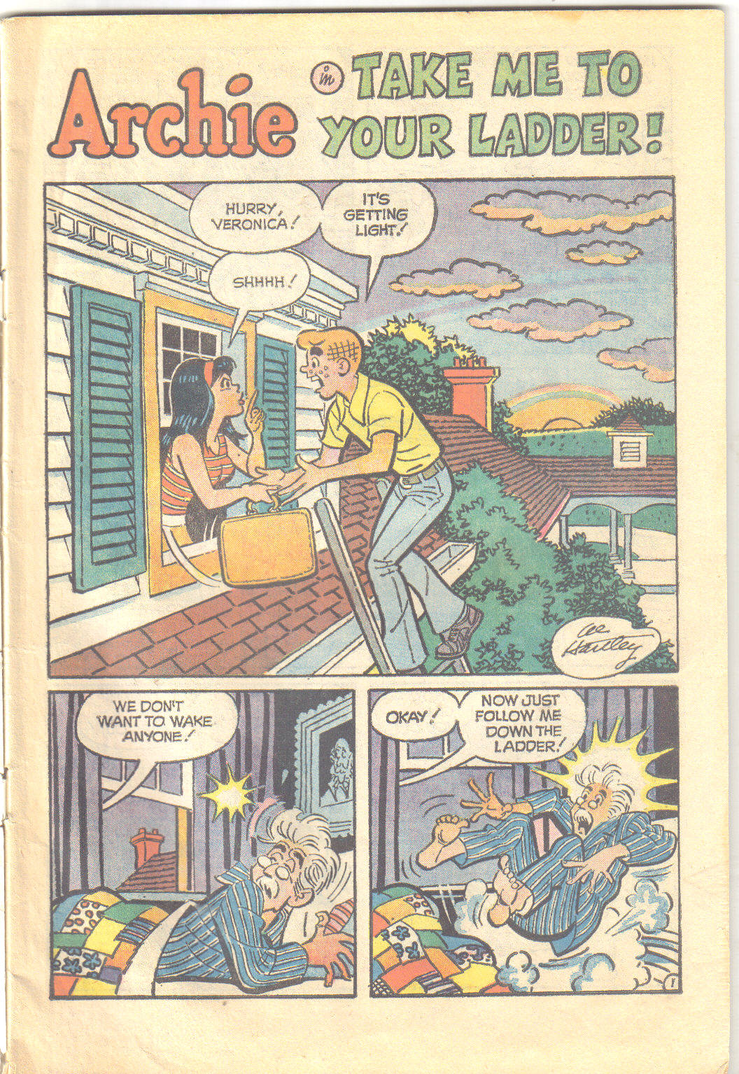 Read online Archie's Love Scene comic -  Issue # Full - 3
