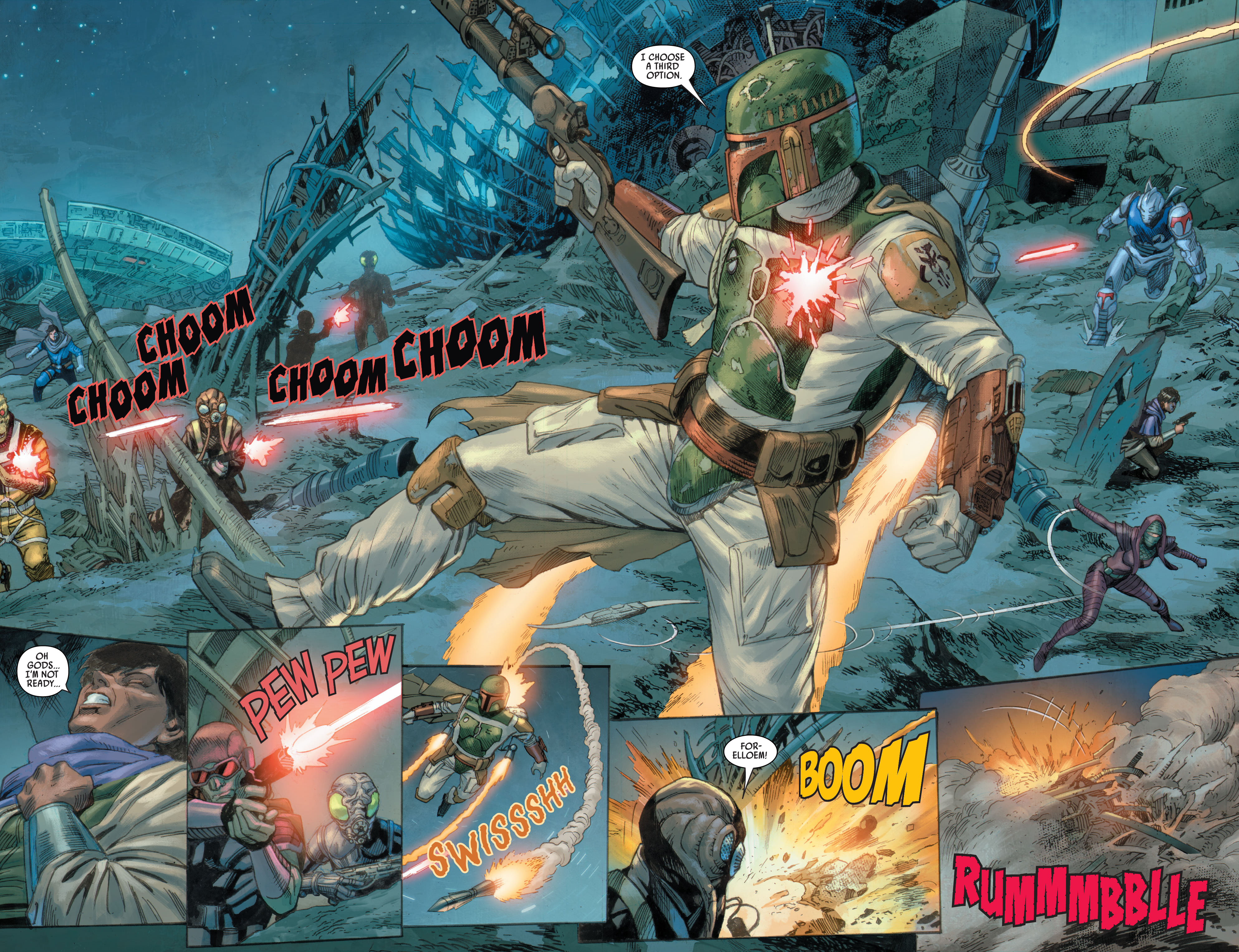 Read online Star Wars: Bounty Hunters comic -  Issue #35 - 16