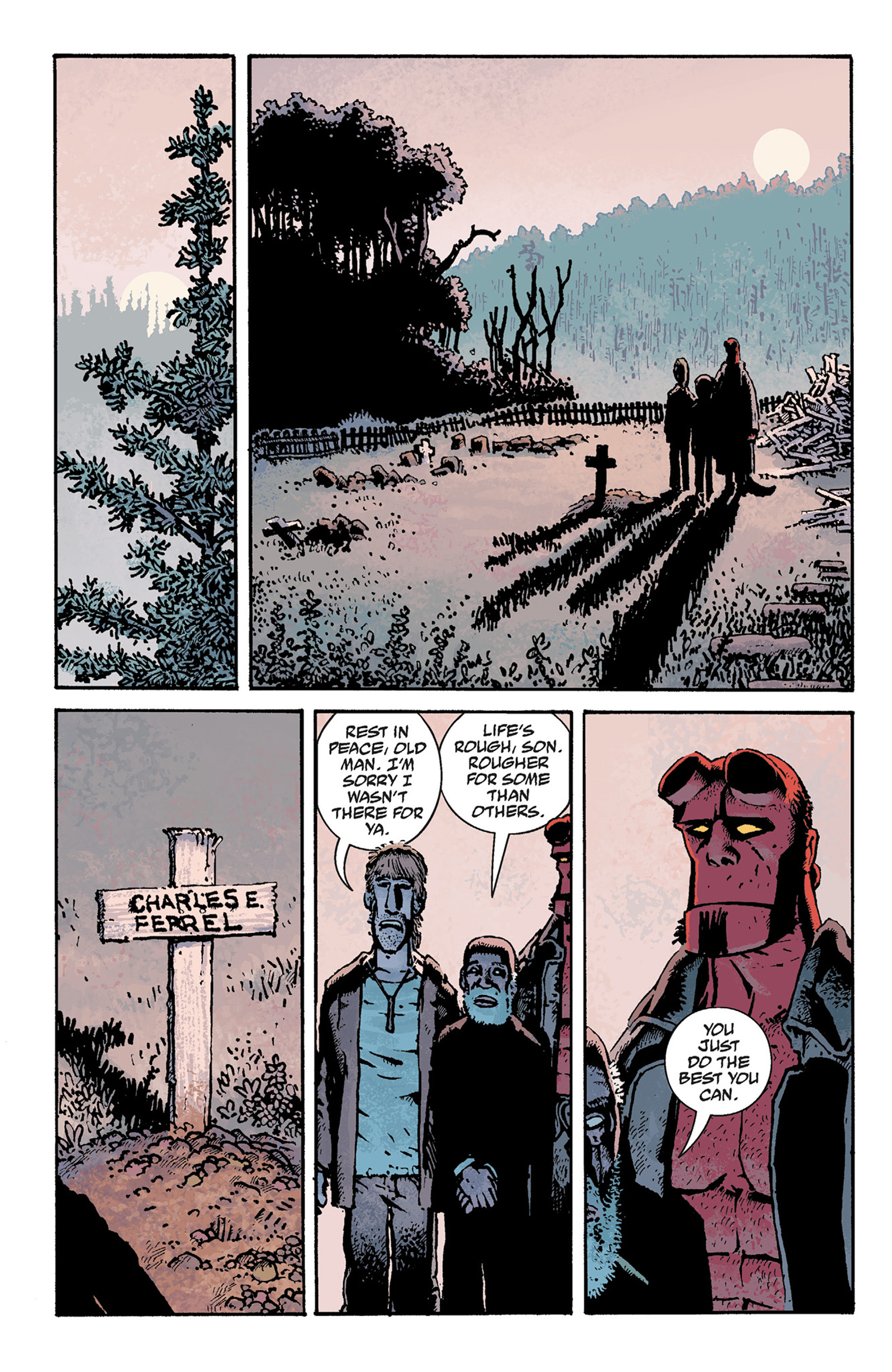 Read online Hellboy: The Crooked Man and Others comic -  Issue # TPB - 76