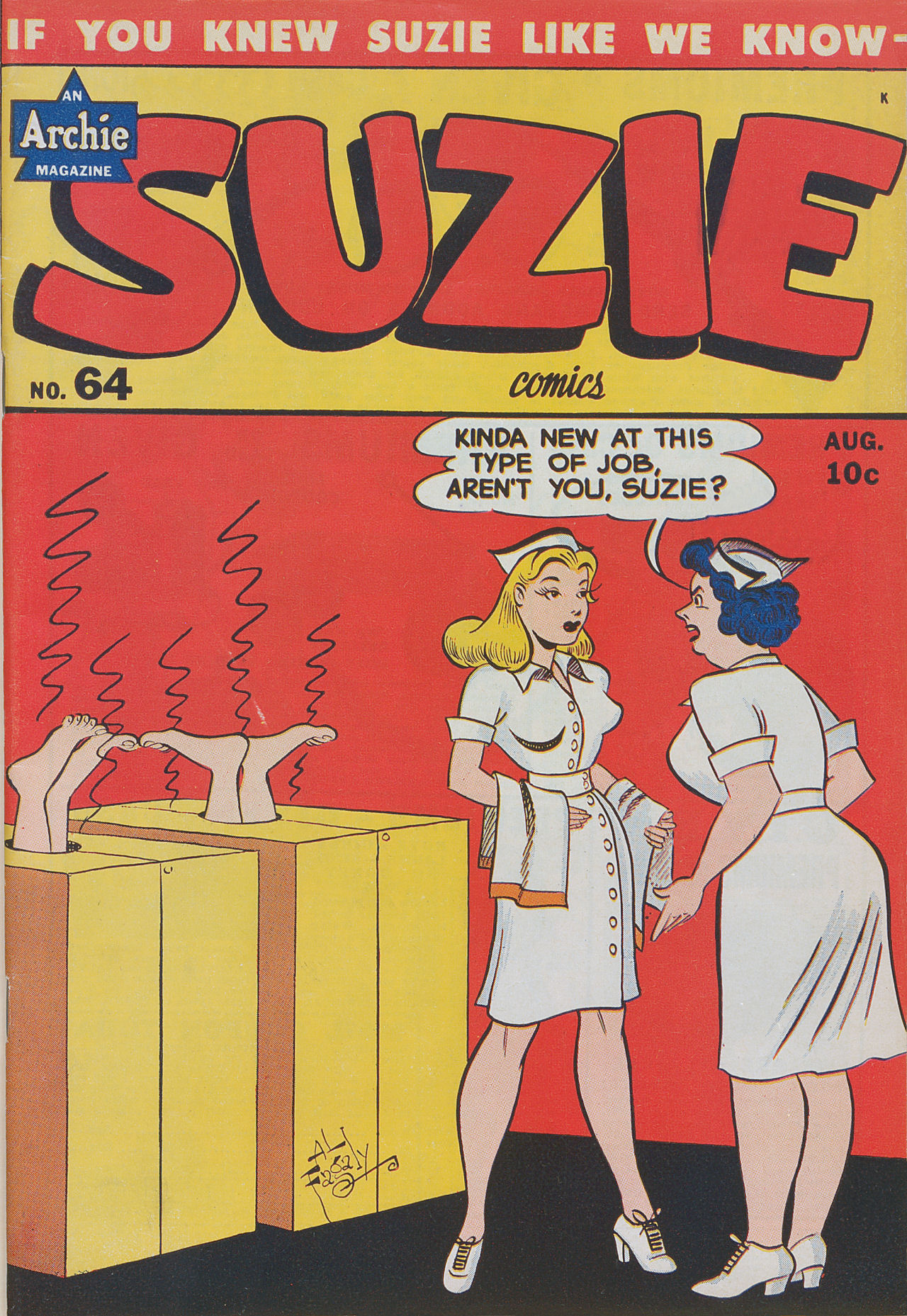 Read online Suzie Comics comic -  Issue #64 - 1