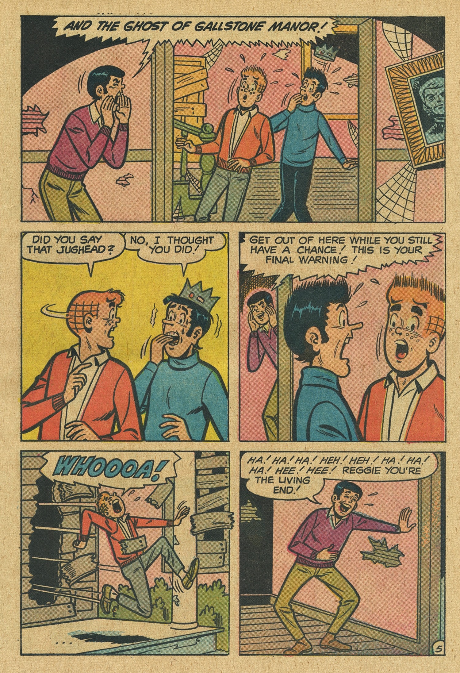 Read online Reggie and Me (1966) comic -  Issue #35 - 17
