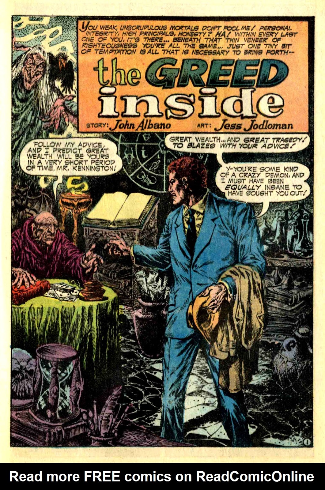 Secrets of Sinister House (1972) issue 13 - Page 21