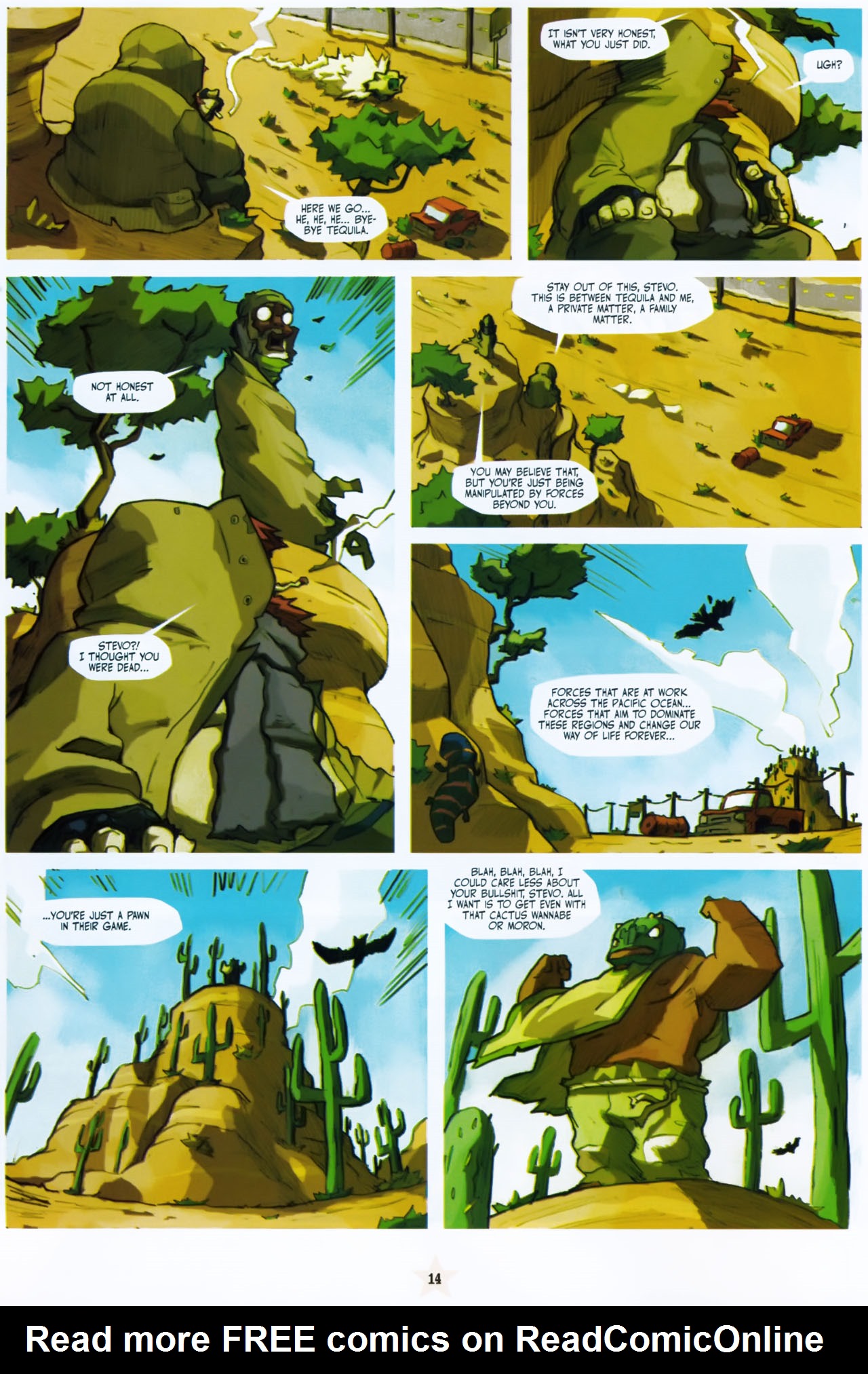 Read online Lucha Libre comic -  Issue #2 - 16