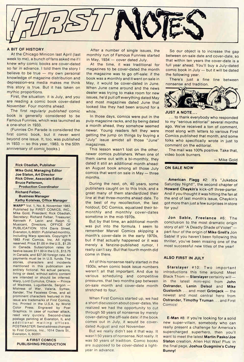 Read online Warp comic -  Issue #8 - 2