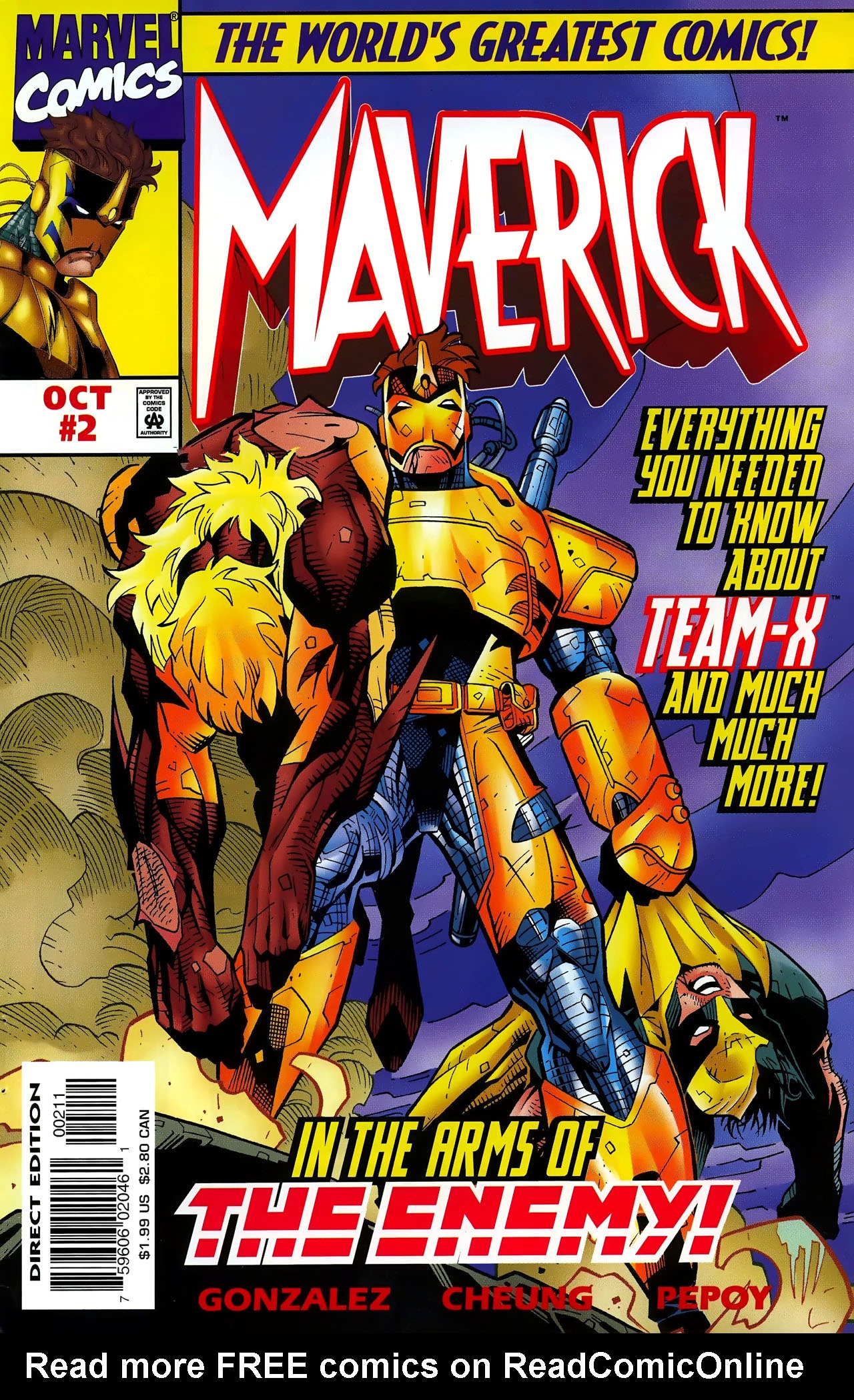 Read online Maverick comic -  Issue #2 - 3