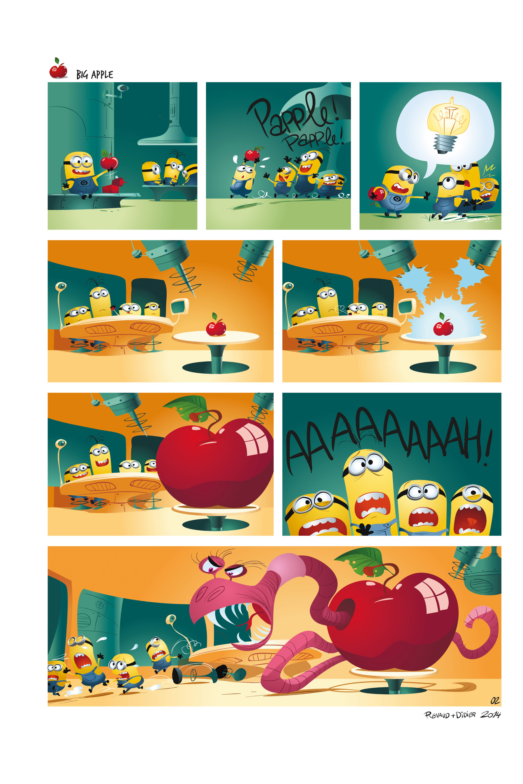 Read online Minions comic -  Issue #1 - 22