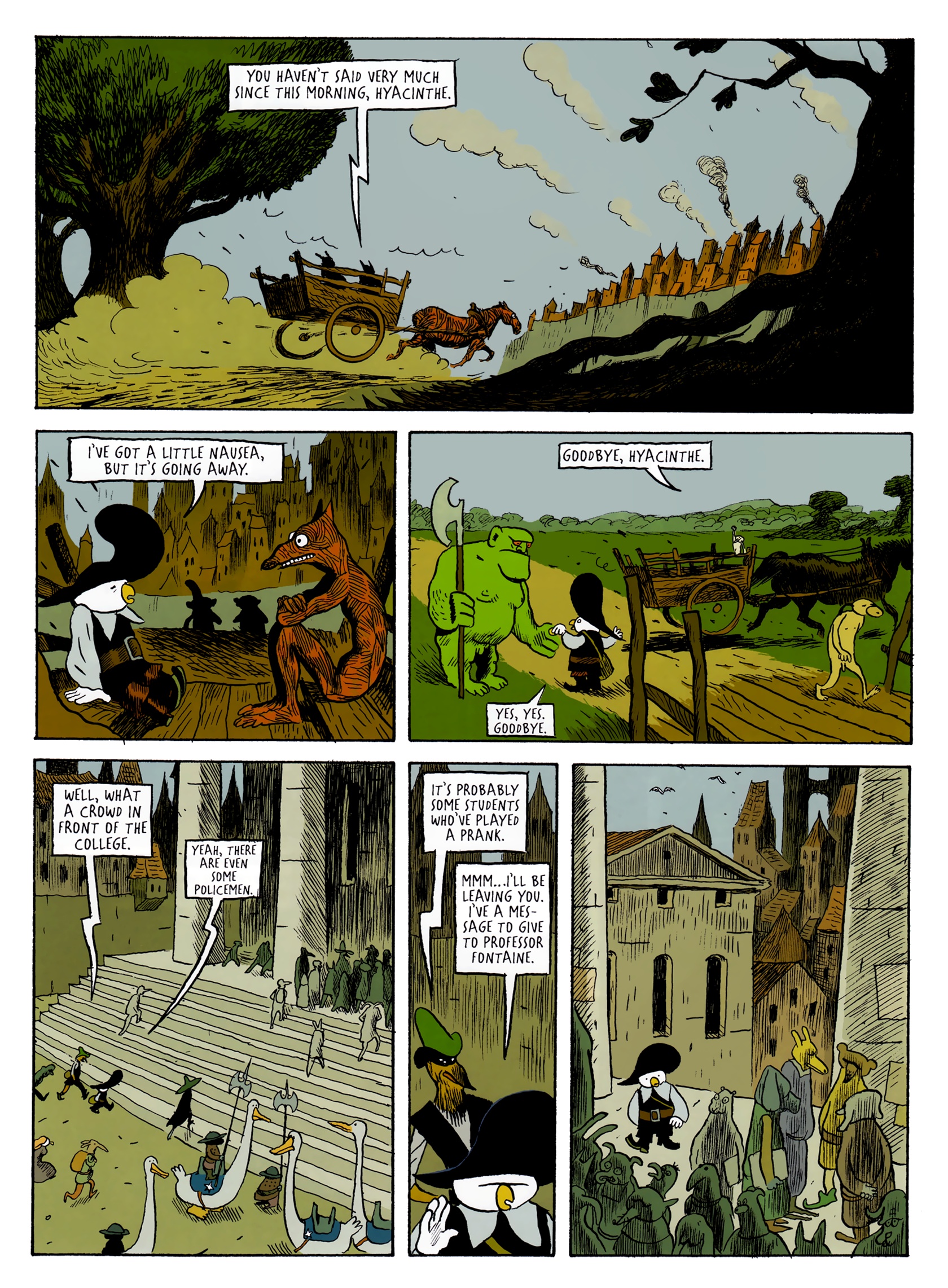 Read online Dungeon - The Early Years comic -  Issue # TPB 1 - 74