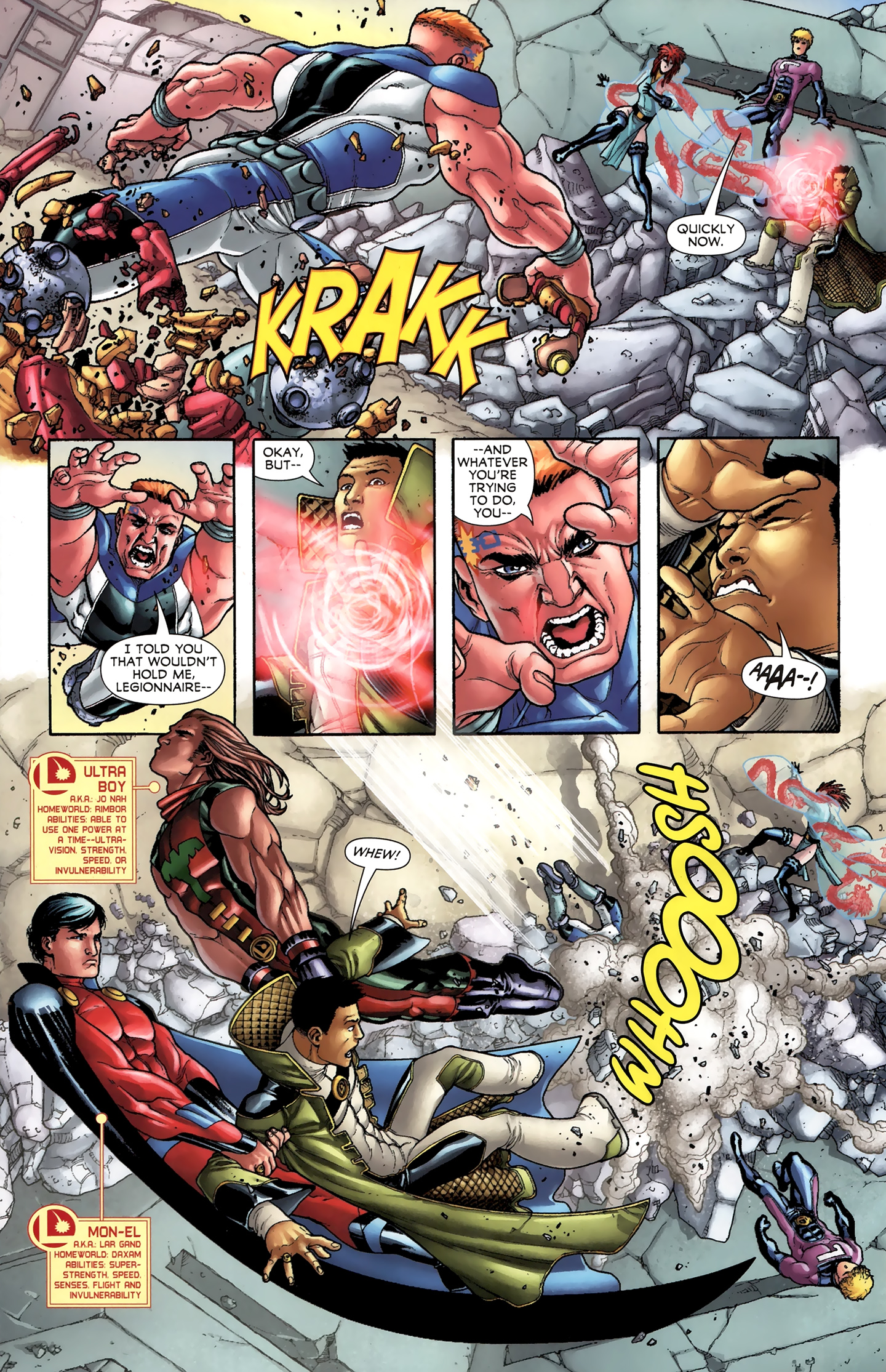 Read online Legion of Super-Heroes (2011) comic -  Issue #4 - 5