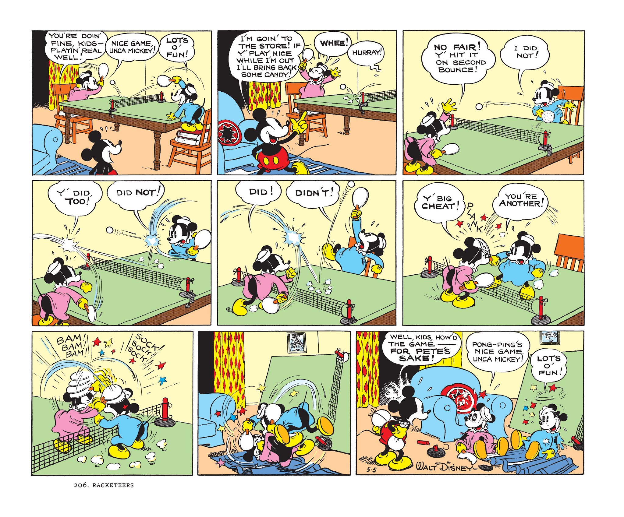 Read online Walt Disney's Mickey Mouse Color Sundays comic -  Issue # TPB 1 (Part 3) - 6