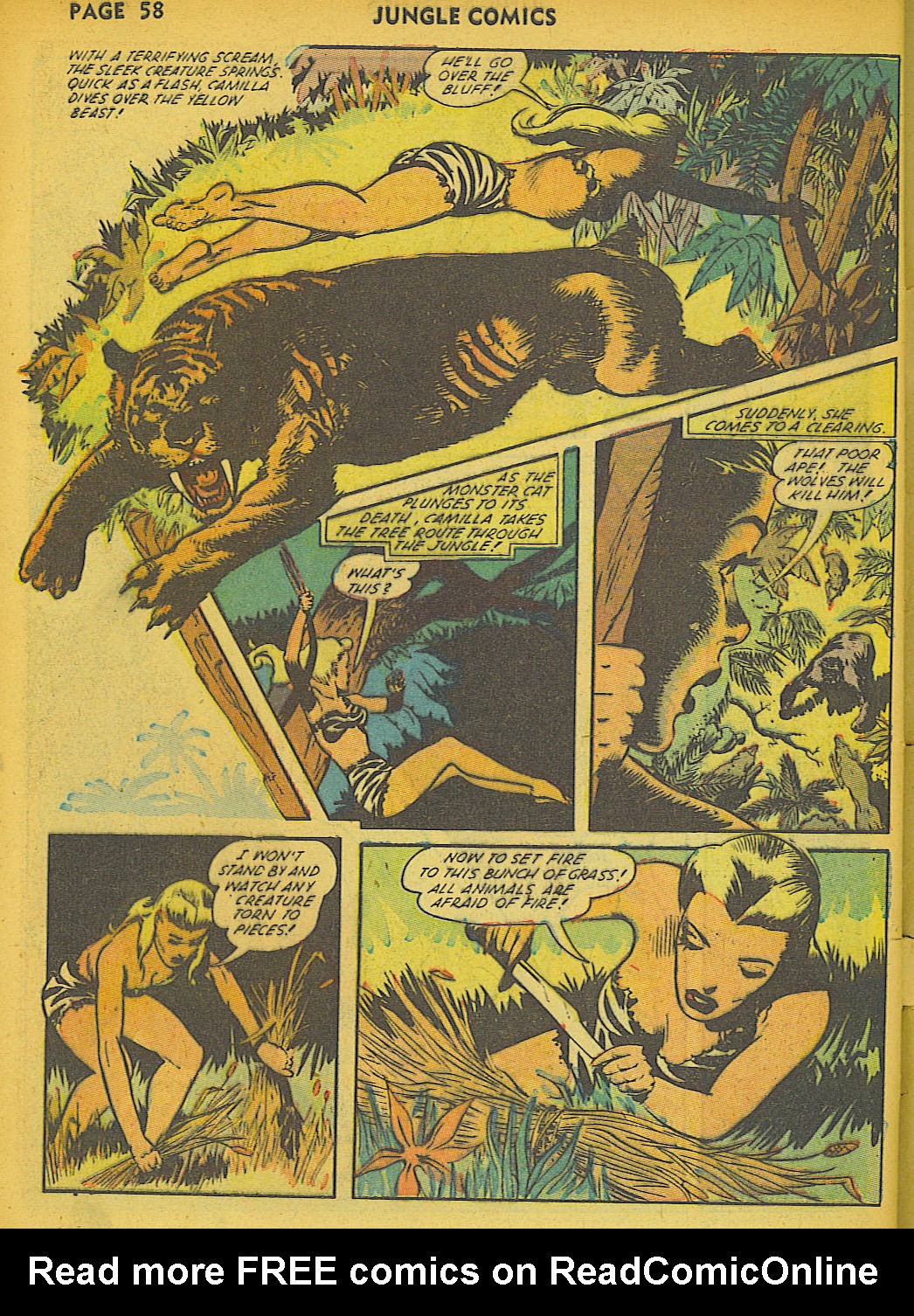 Read online Jungle Comics comic -  Issue #36 - 61