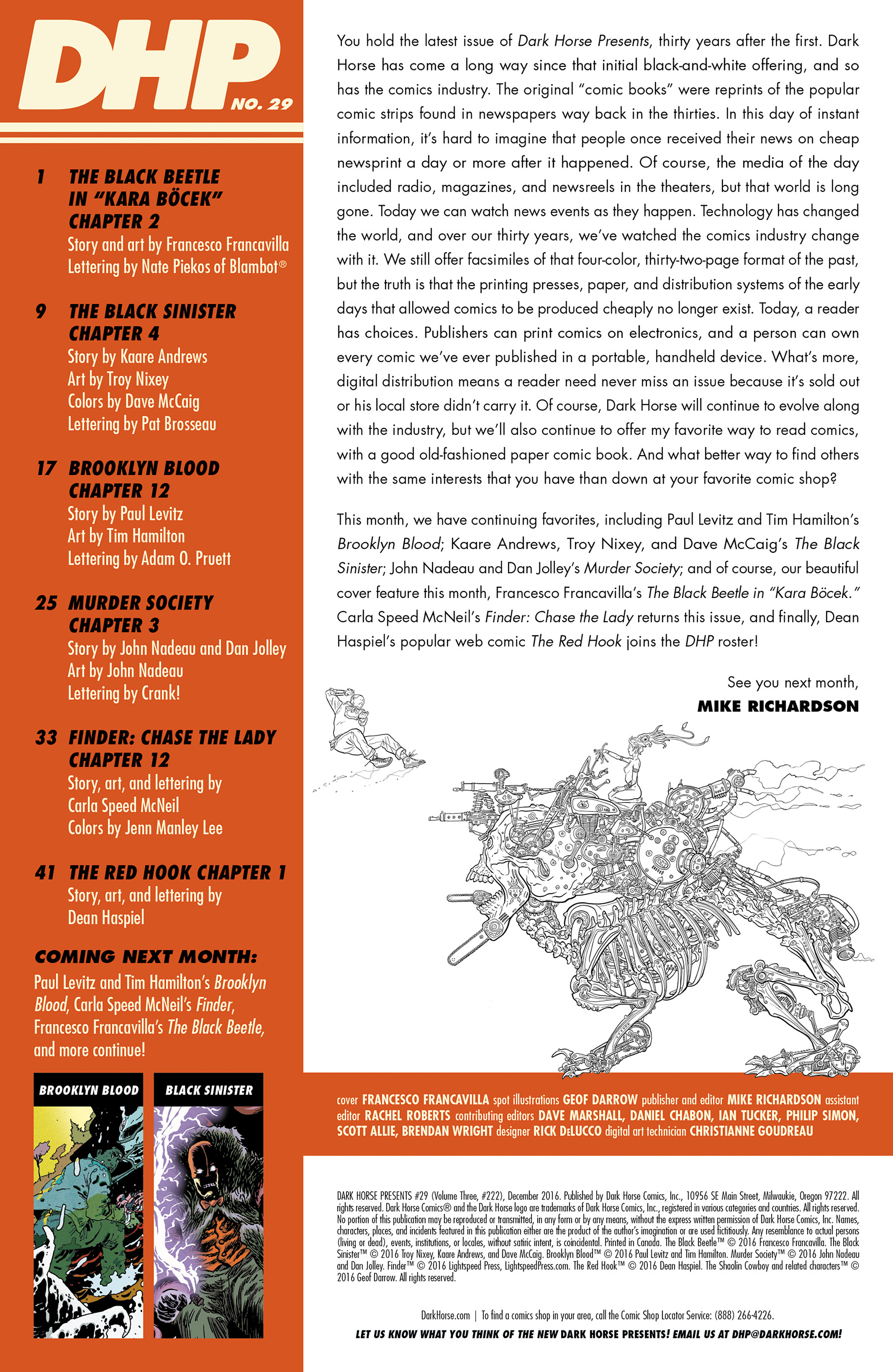 Read online Dark Horse Presents (2014) comic -  Issue #29 - 2