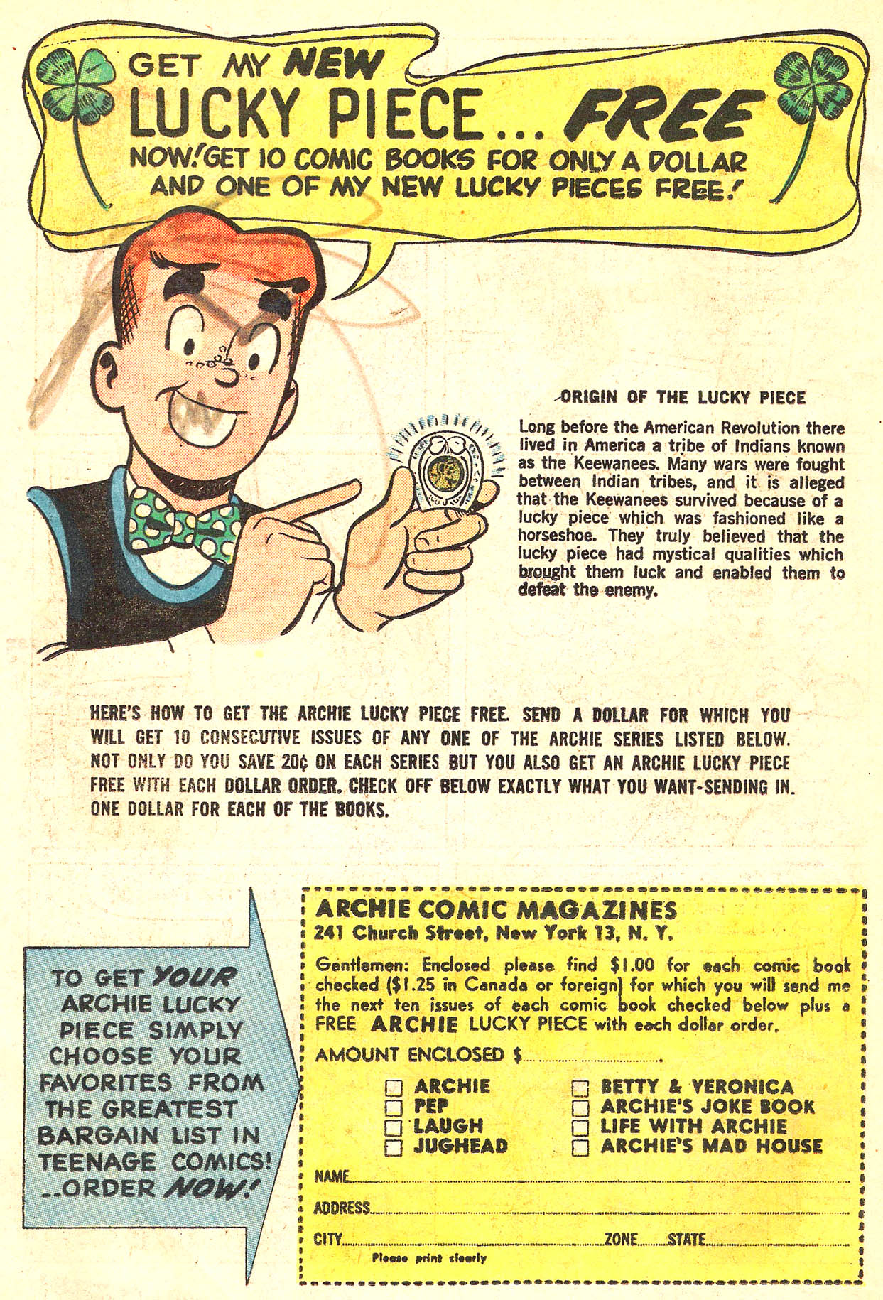 Read online Pep Comics comic -  Issue #171 - 34