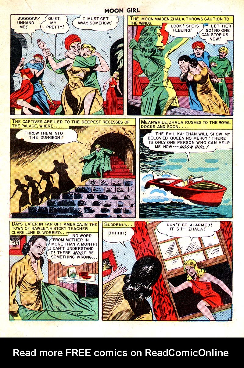 Read online Moon Girl (1947) comic -  Issue #3 - 29