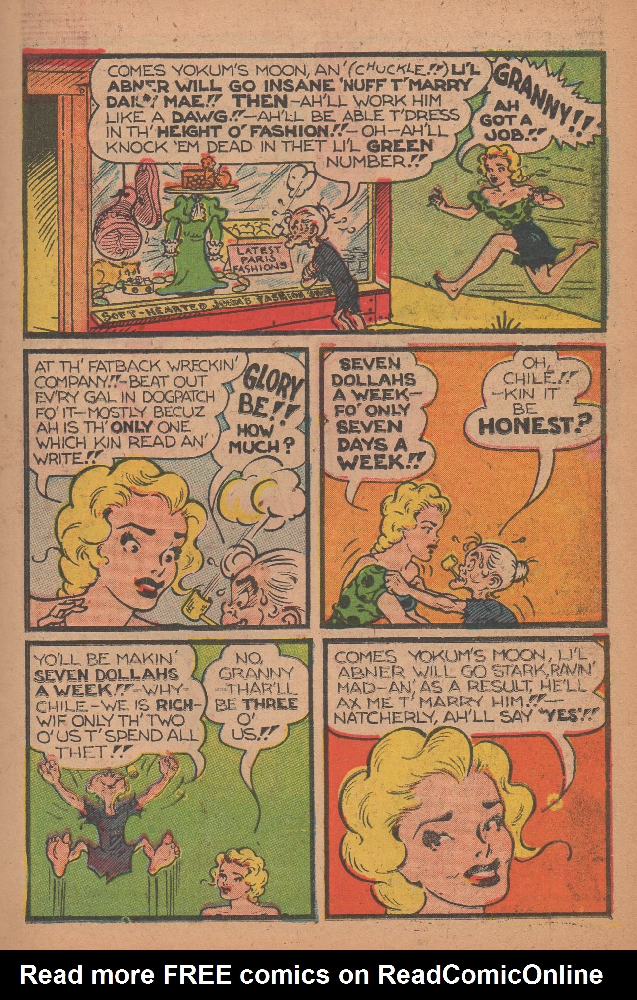 Read online Li'l Abner Comics comic -  Issue #84 - 11