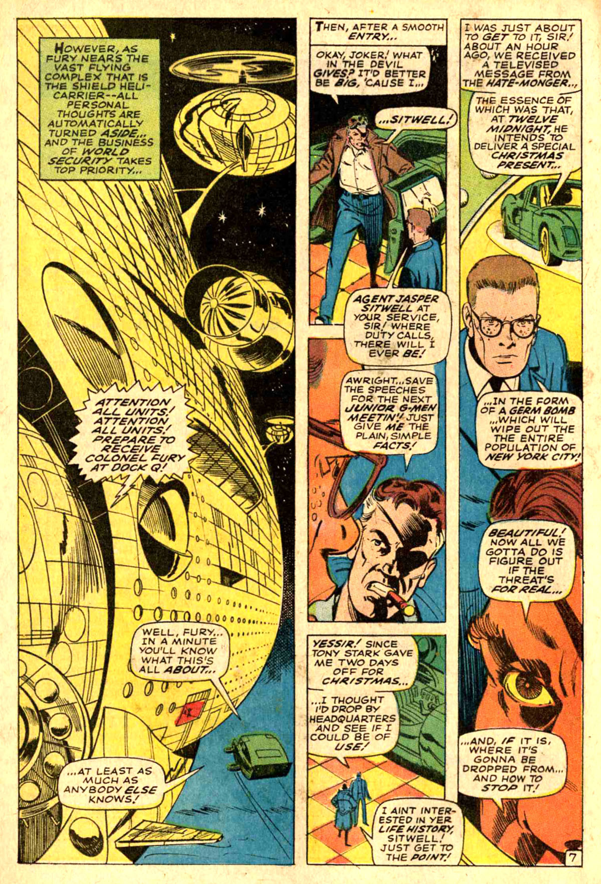 Read online Nick Fury, Agent of SHIELD comic -  Issue #10 - 12