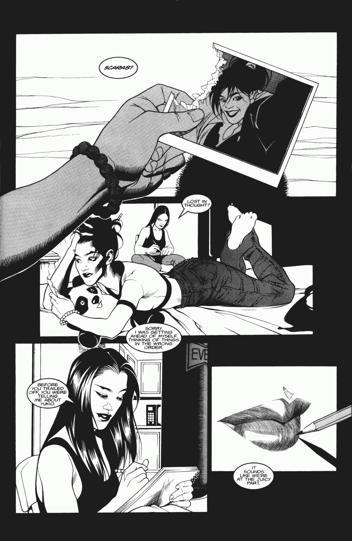 Read online Kabuki Agents: Scarab comic -  Issue #2 - 5