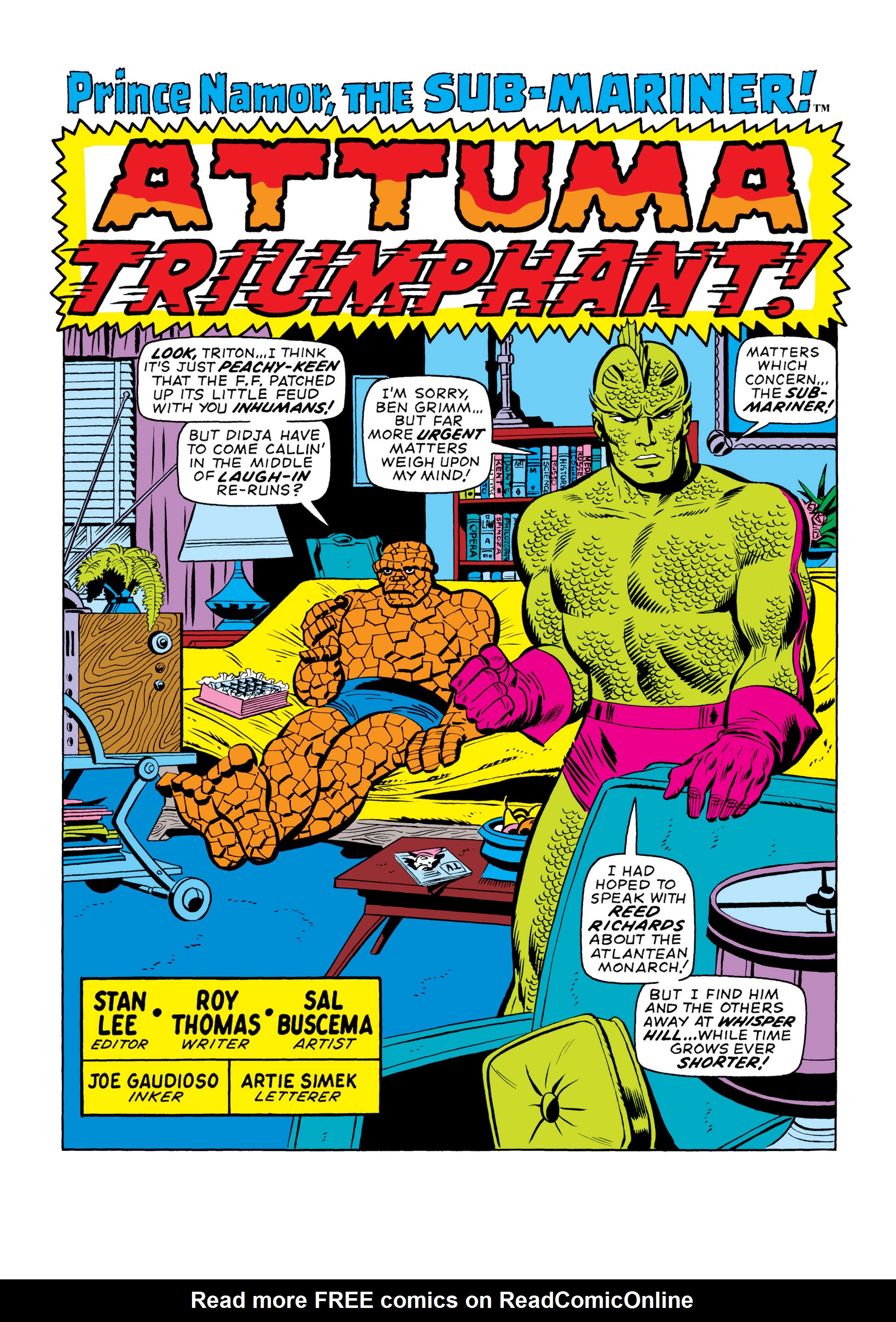 Read online Marvel Masterworks: The Sub-Mariner comic -  Issue # TPB 5 (Part 2) - 22