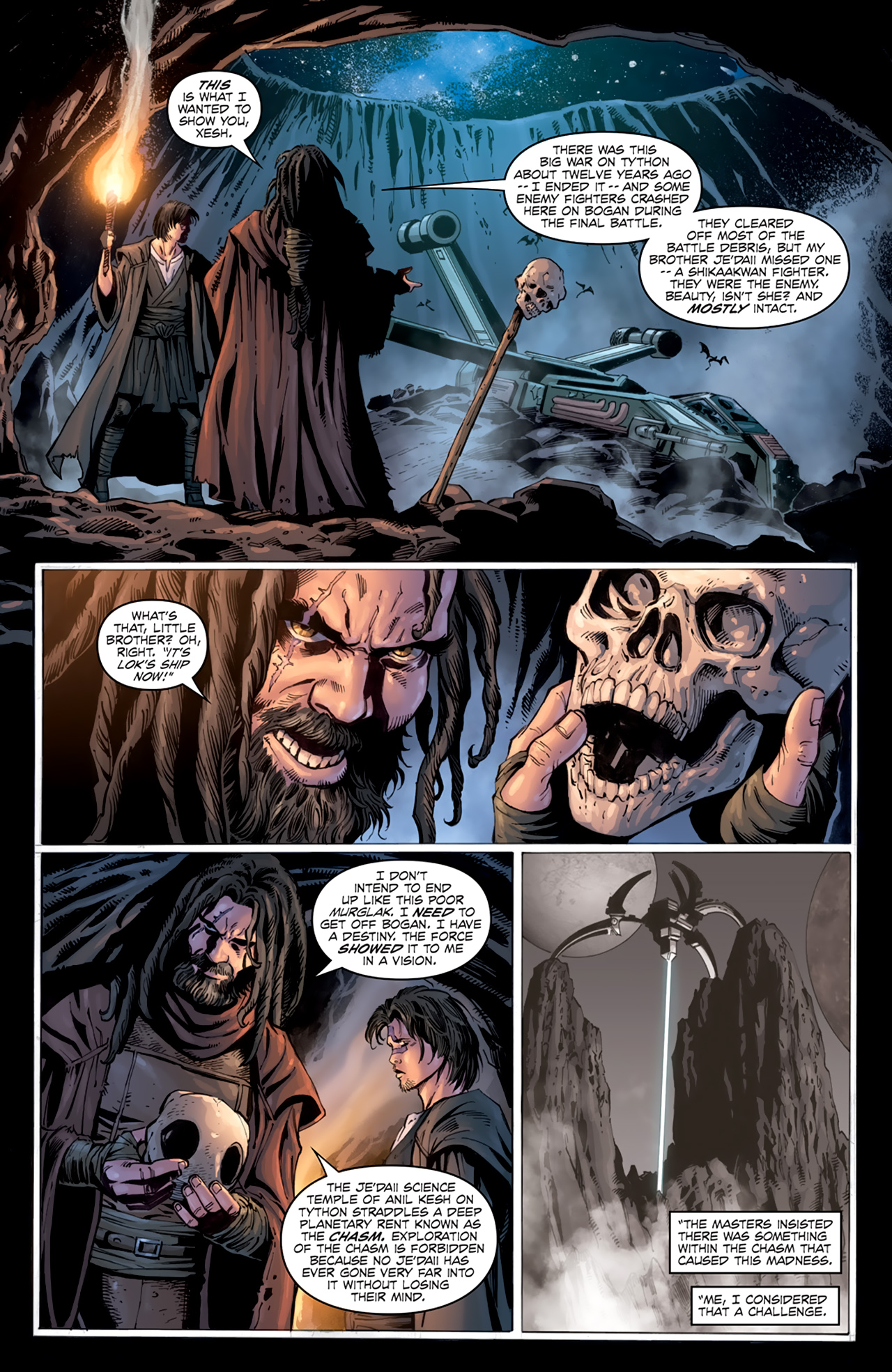 Read online Star Wars: Dawn of the Jedi - Prisoner of Bogan comic -  Issue #1 - 17