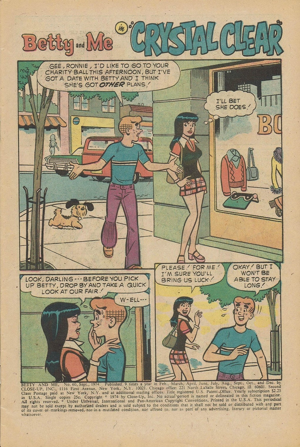 Read online Betty and Me comic -  Issue #60 - 3